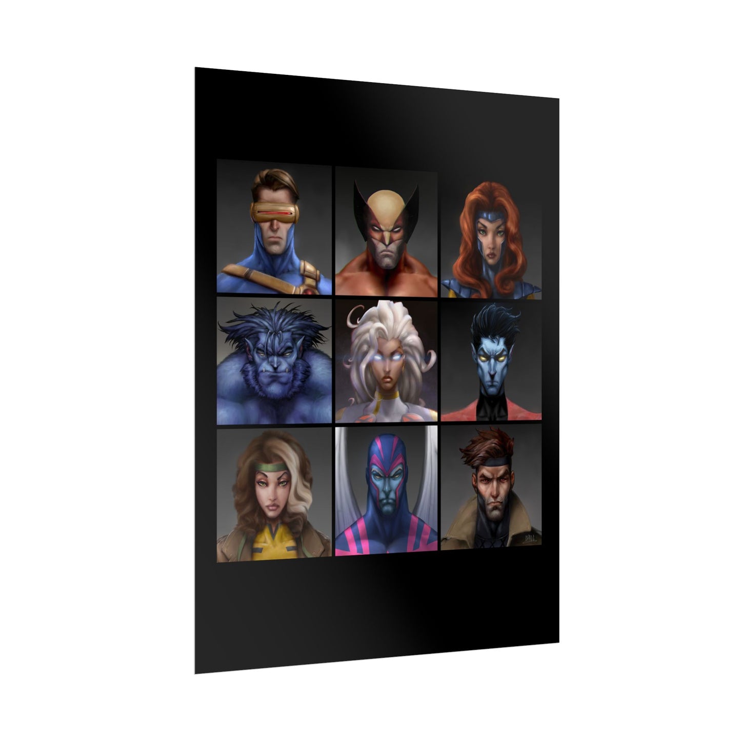 ChadwickArt XM Matte Paper Poster (square)