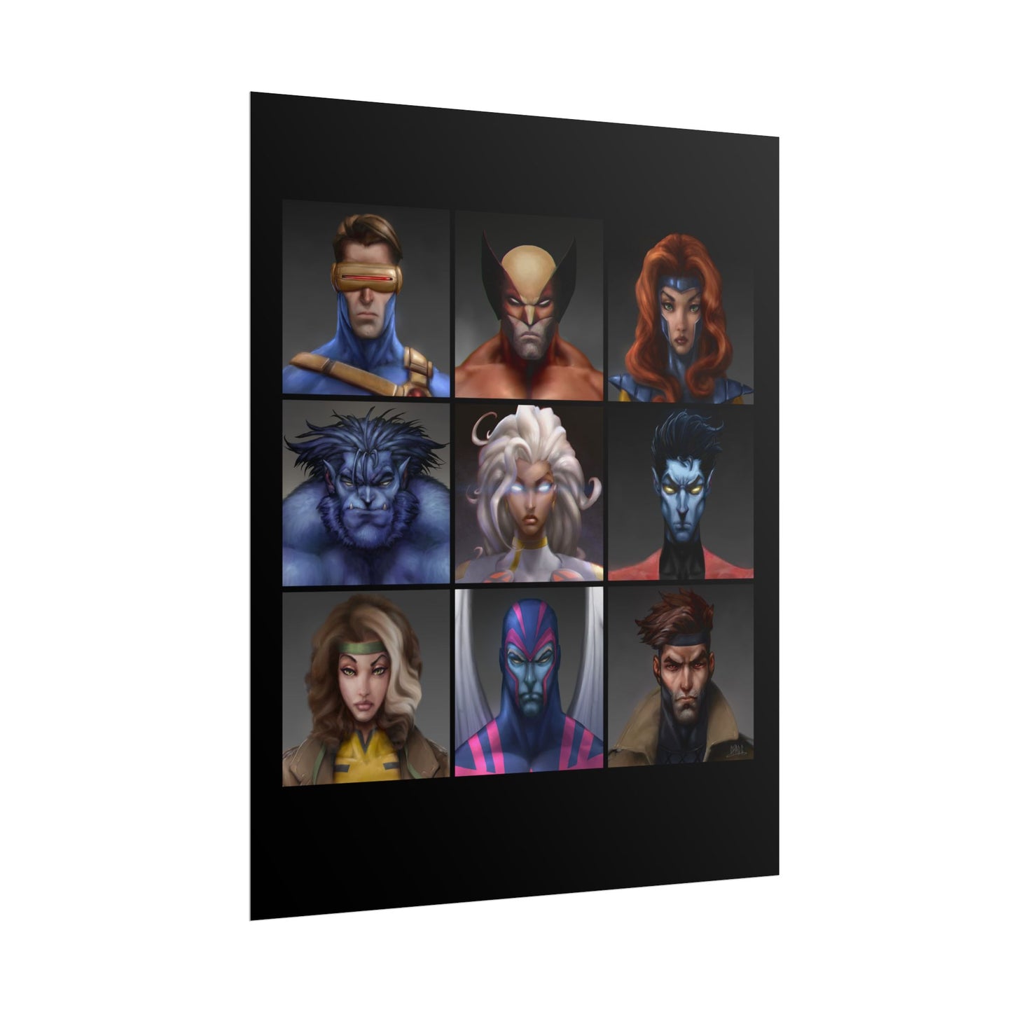 ChadwickArt XM Matte Paper Poster (square)
