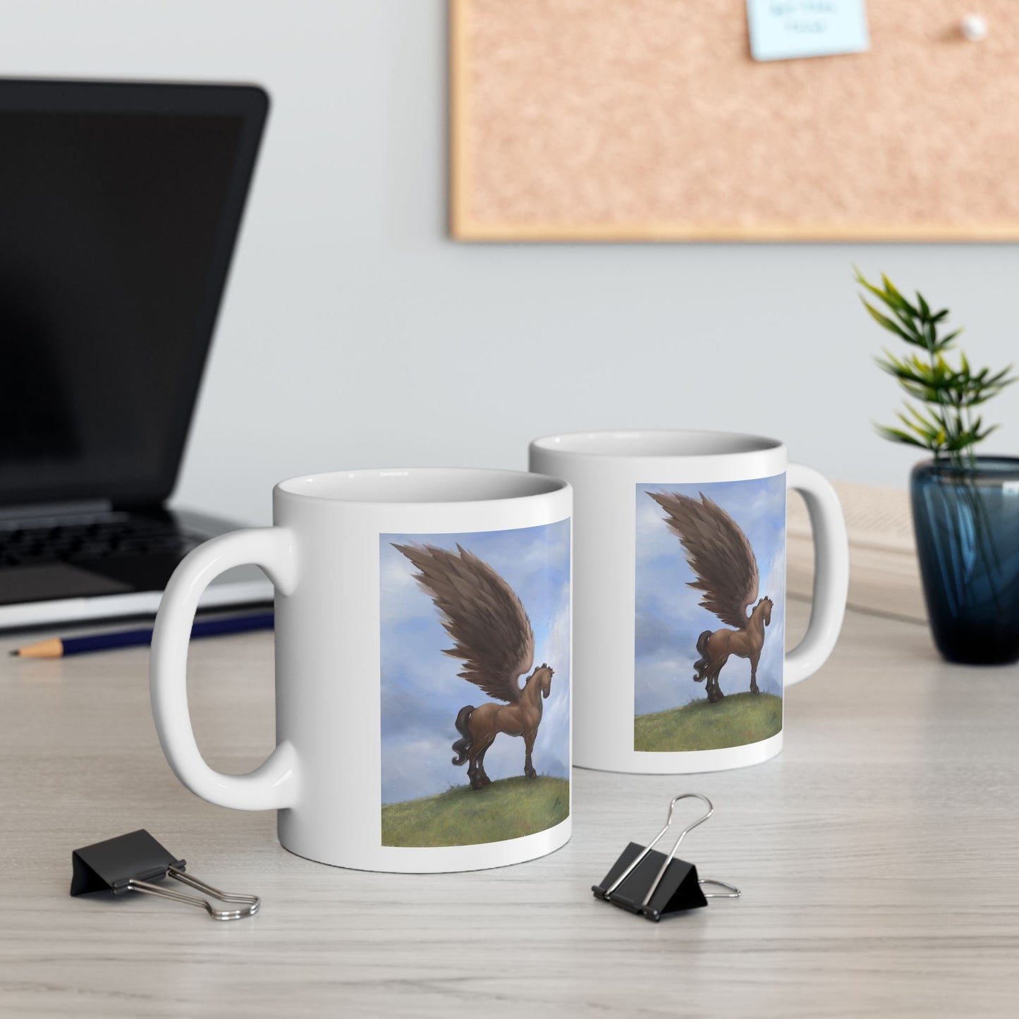 ChadwickArt Pegasus Ceramic Mug 11oz