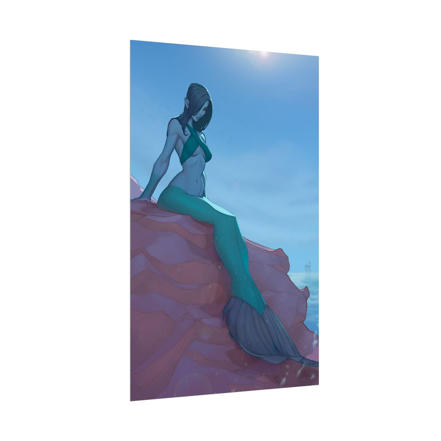 ChadwickArt Mermaid 02 - Rolled Posters