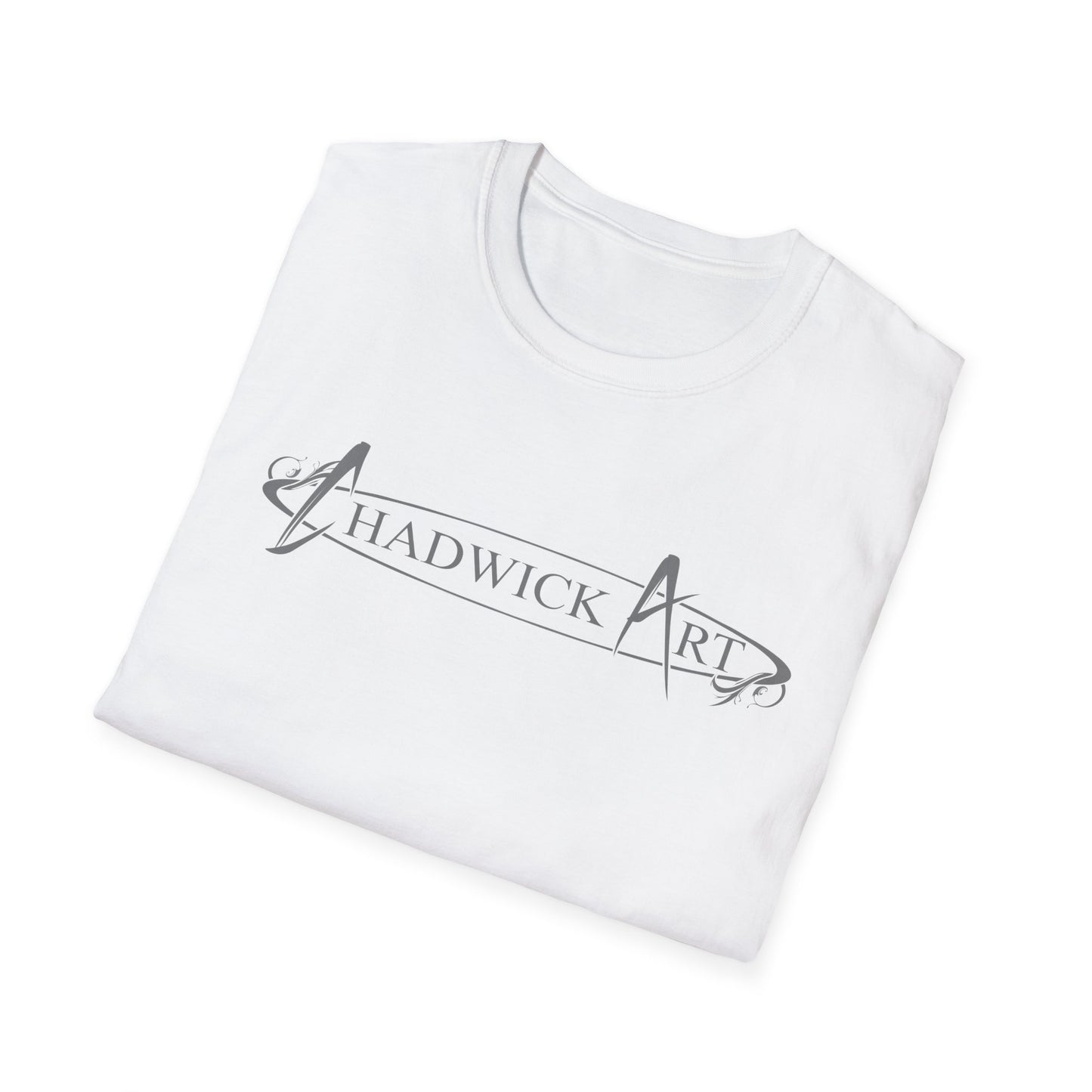 ChadwickArt Gray Logo Unisex Softstyle T-Shirt