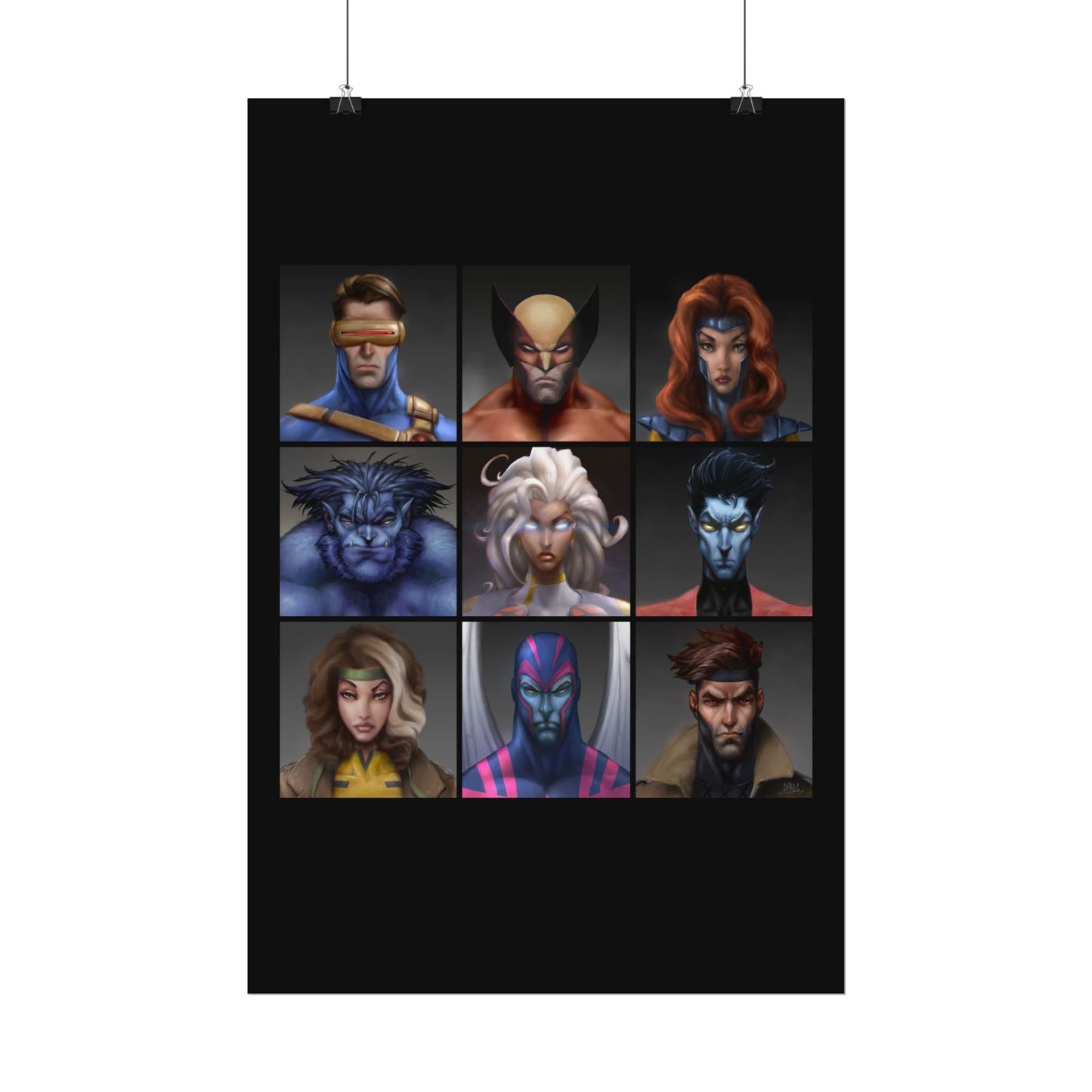 ChadwickArt XM Matte Paper Poster (square)