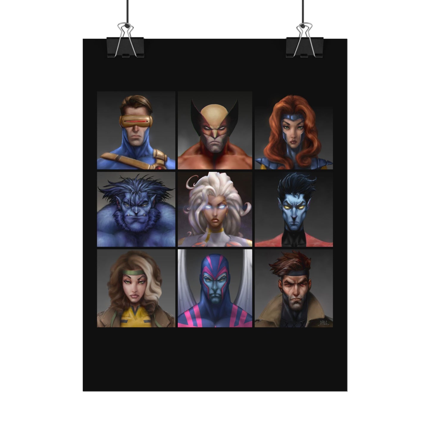 ChadwickArt XM Matte Paper Poster (square)