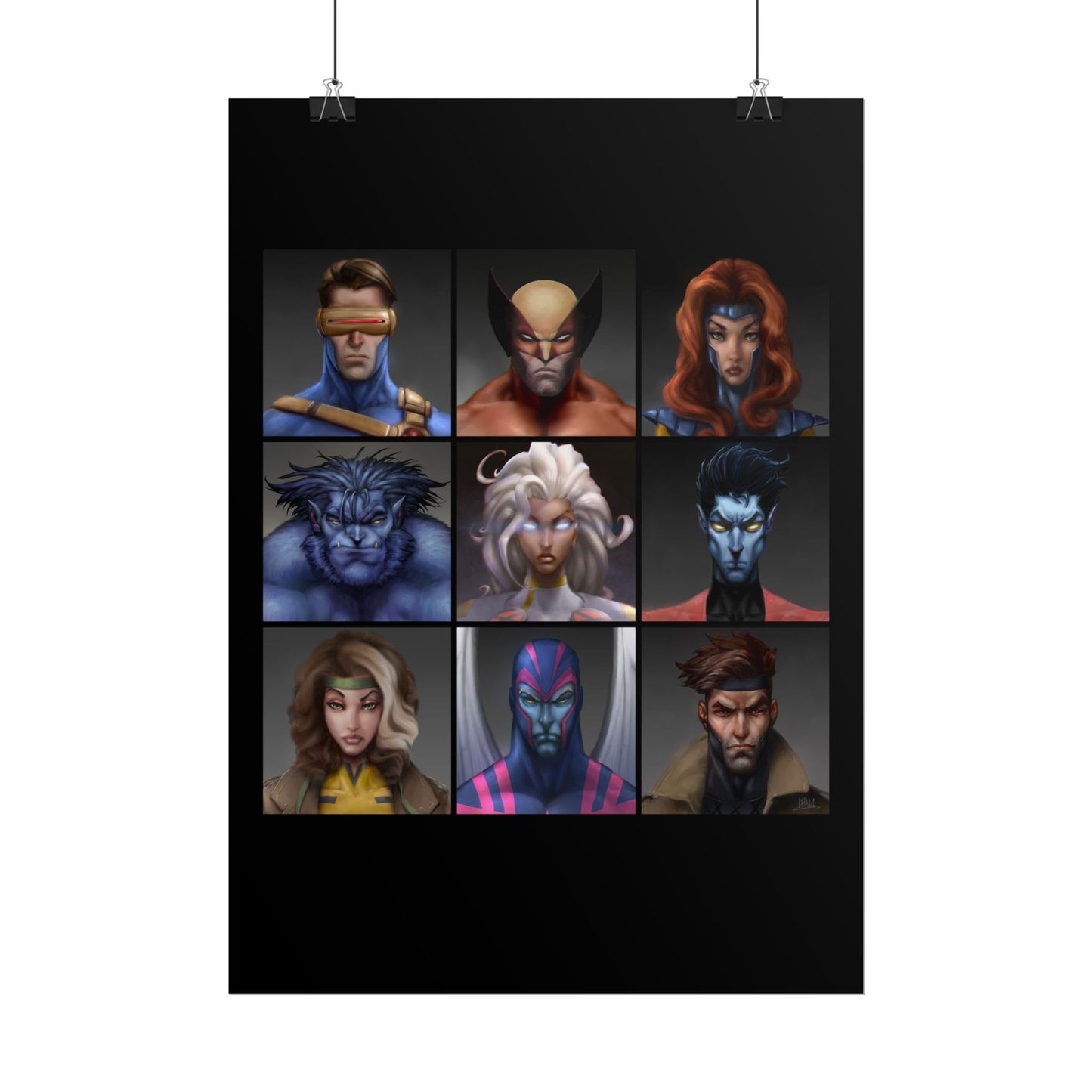ChadwickArt XM Matte Paper Poster (square)