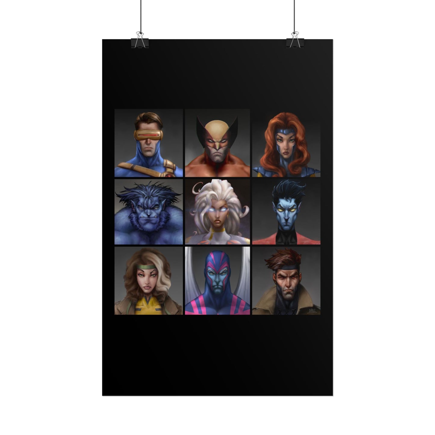 ChadwickArt XM Matte Paper Poster (square)