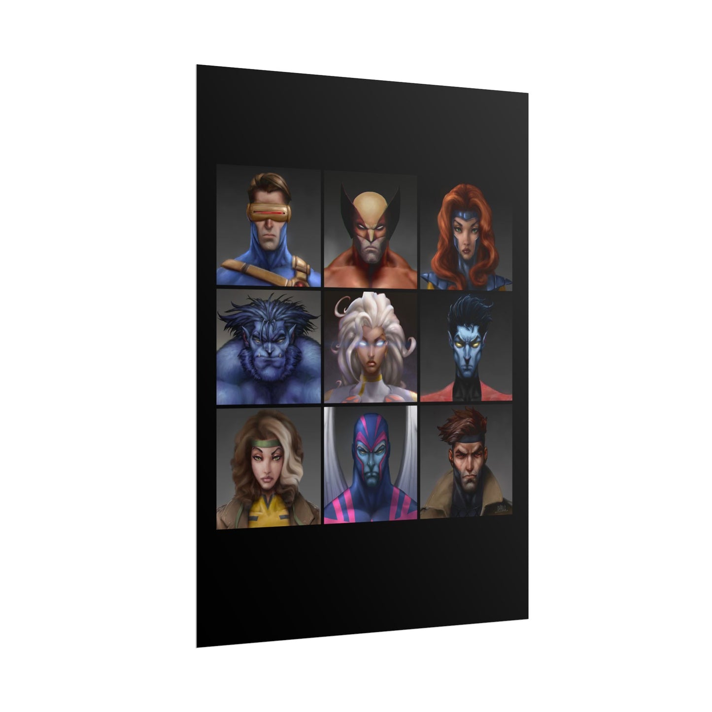 ChadwickArt XM Matte Paper Poster (square)