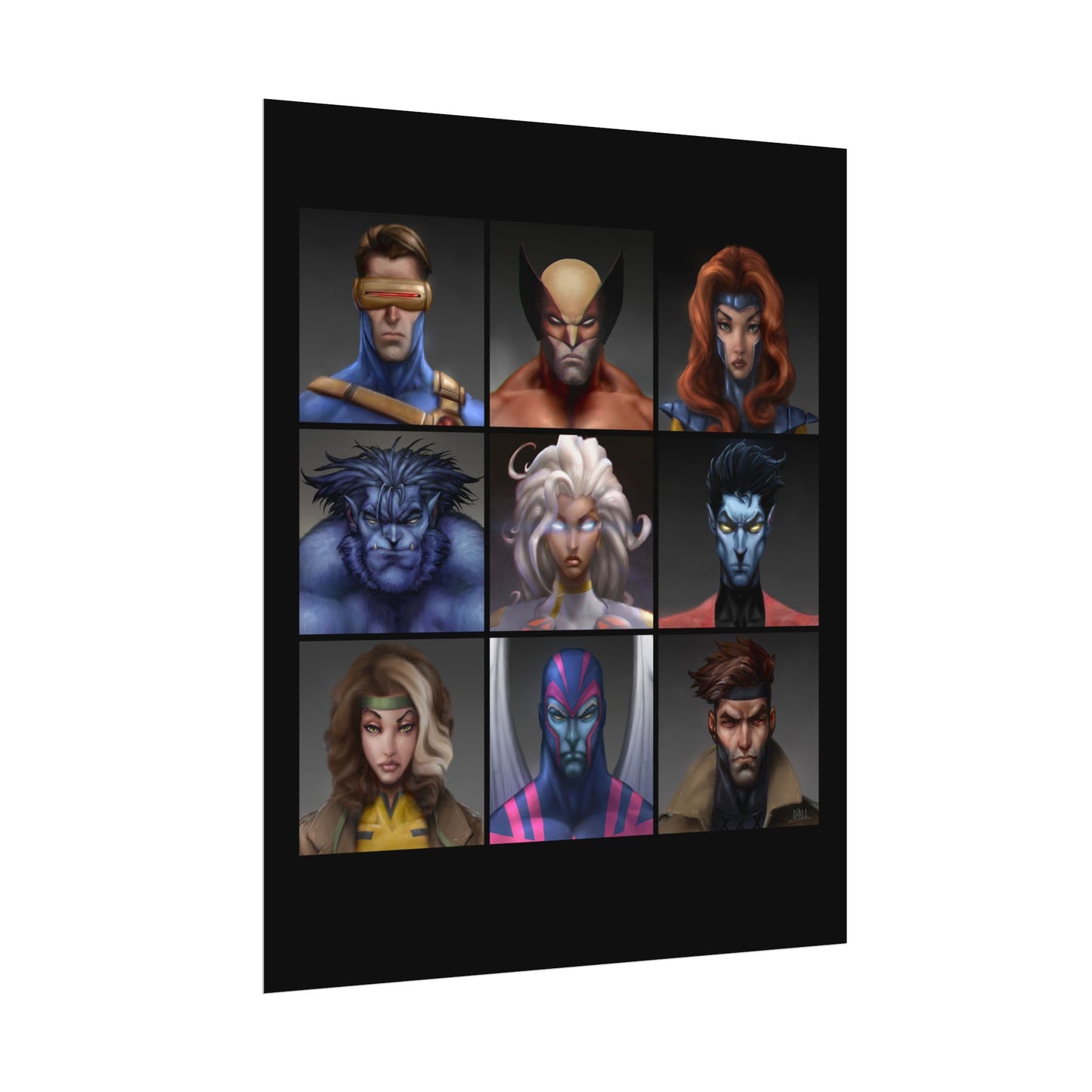 ChadwickArt XM Matte Paper Poster (square)