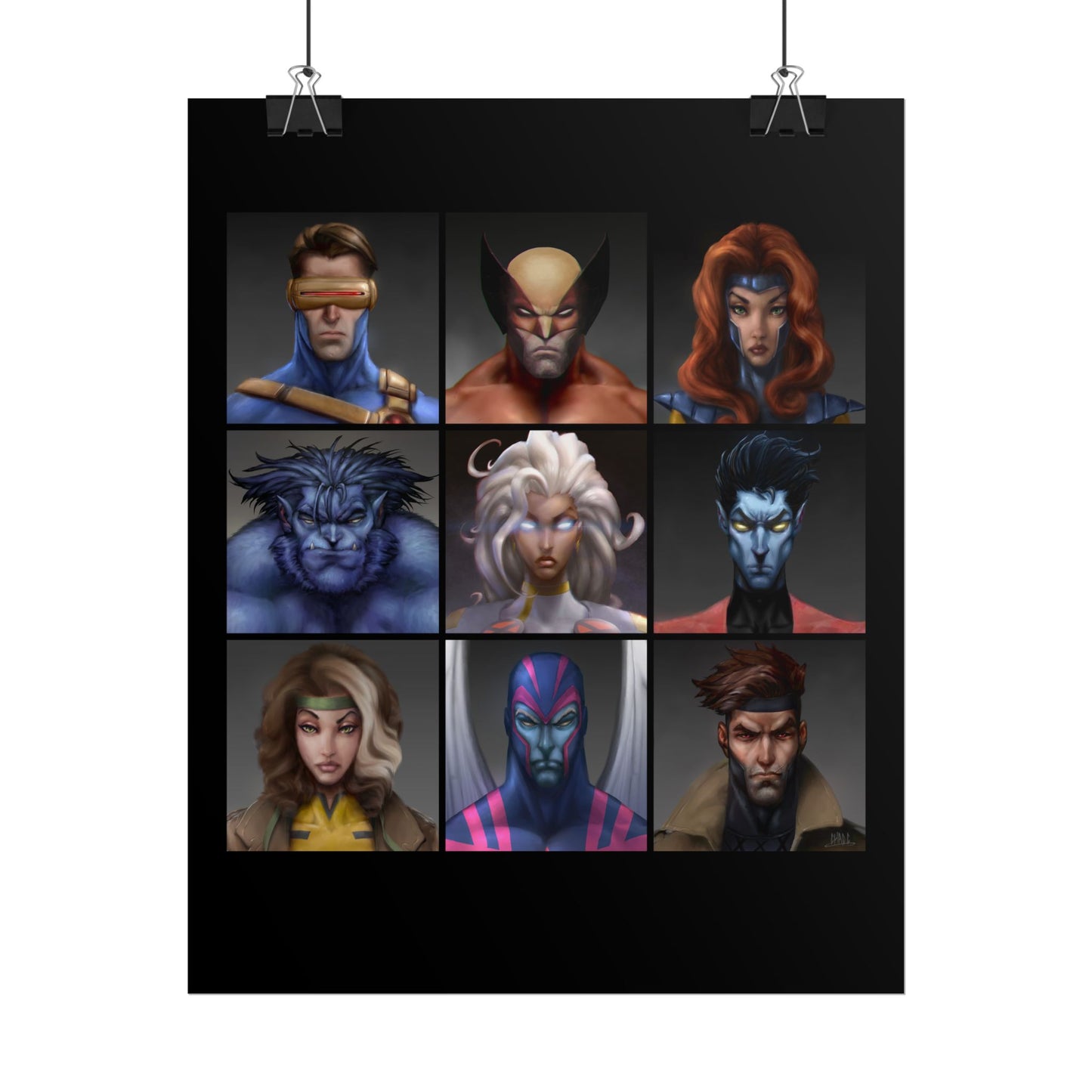 ChadwickArt XM Matte Paper Poster (square)