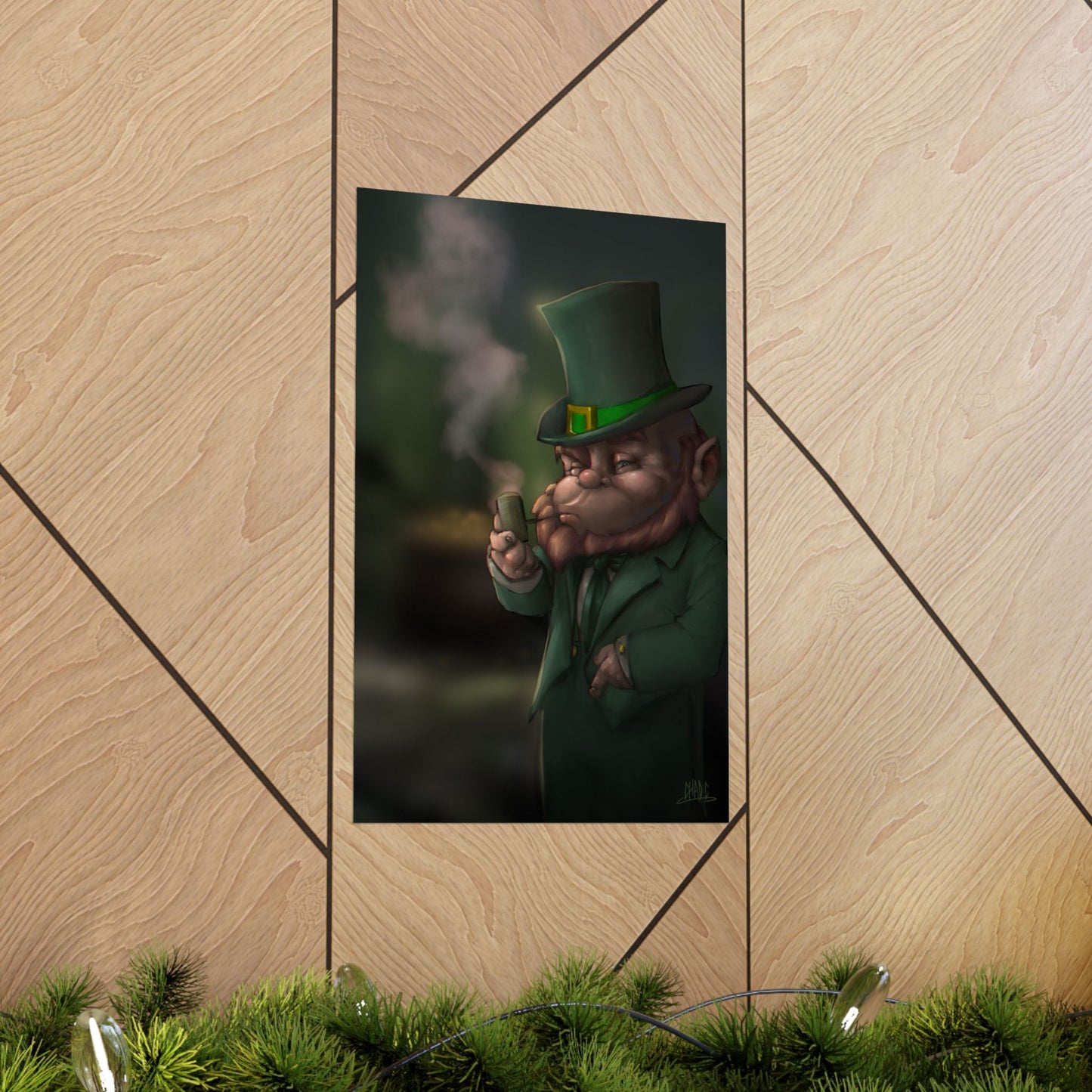 ChadwickArt Leprechaun Hollow Premium Matte Vertical Posters