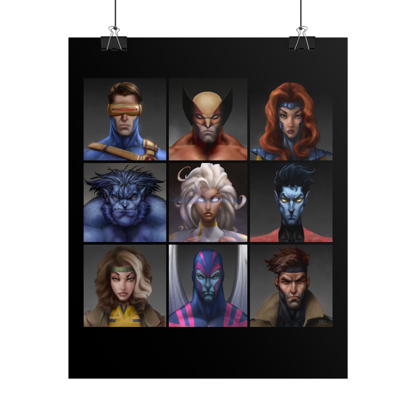 ChadwickArt XM Matte Paper Poster (square)