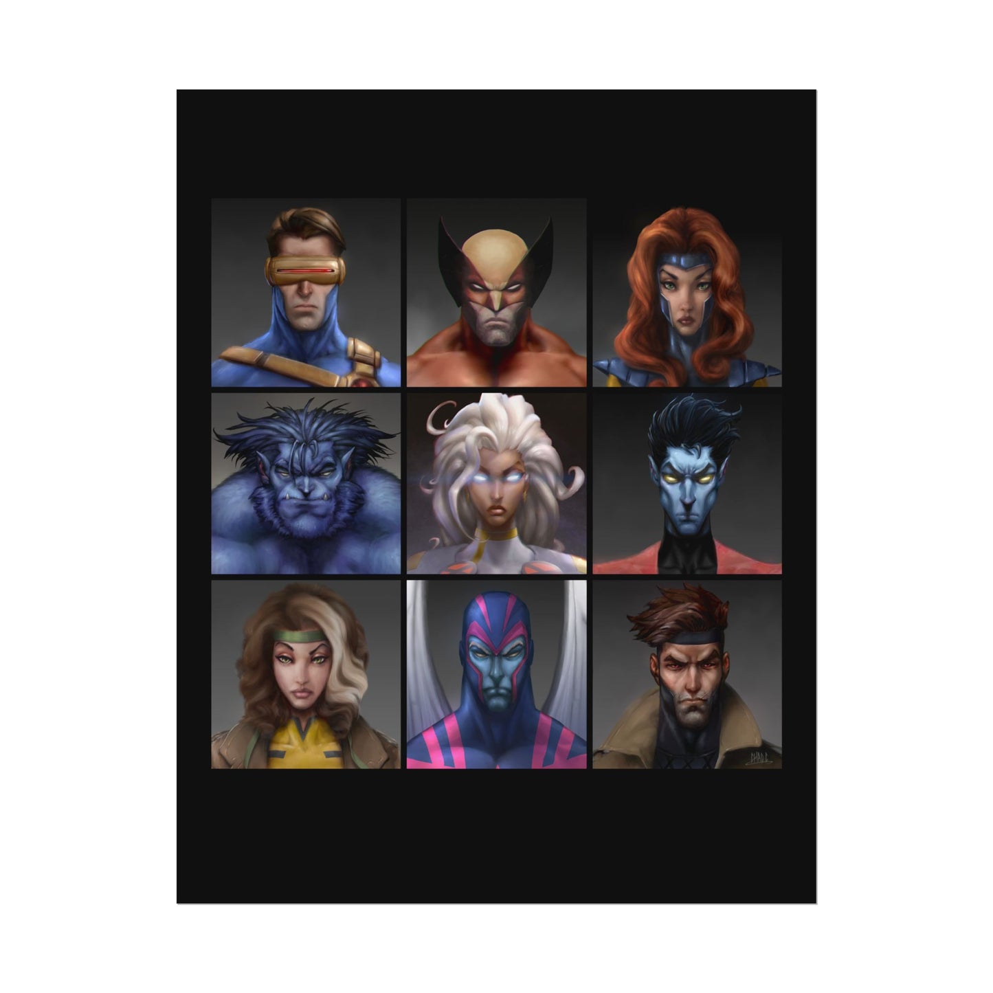 ChadwickArt XM Matte Paper Poster (square)