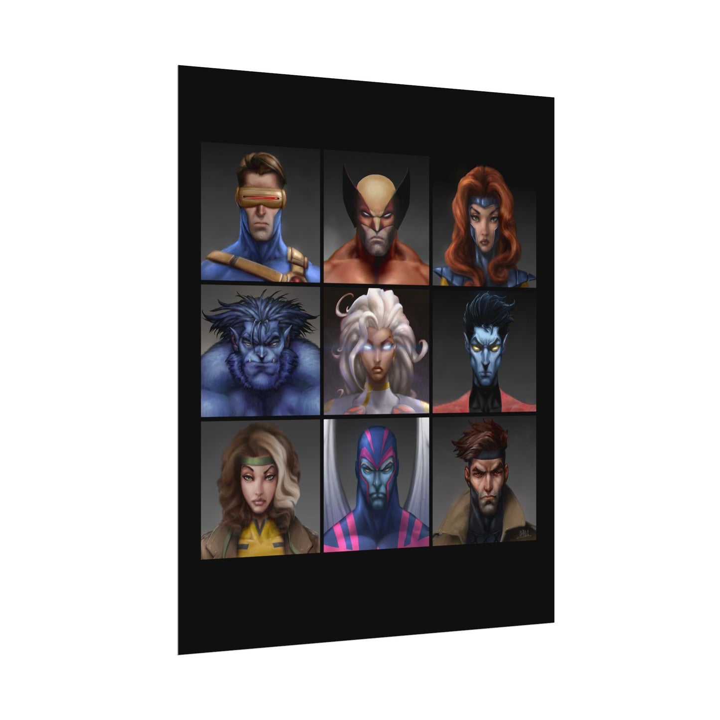 ChadwickArt XM Matte Paper Poster (square)