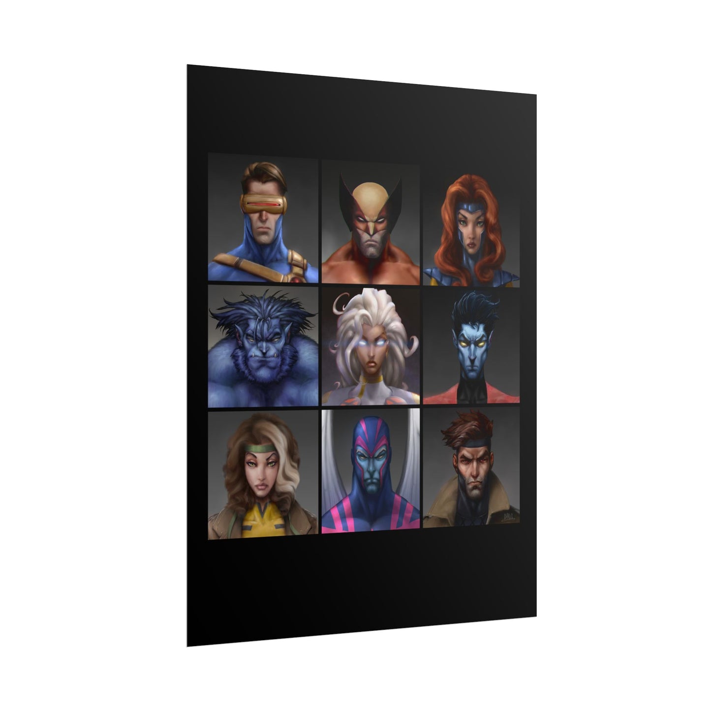 ChadwickArt XM Matte Paper Poster (square)