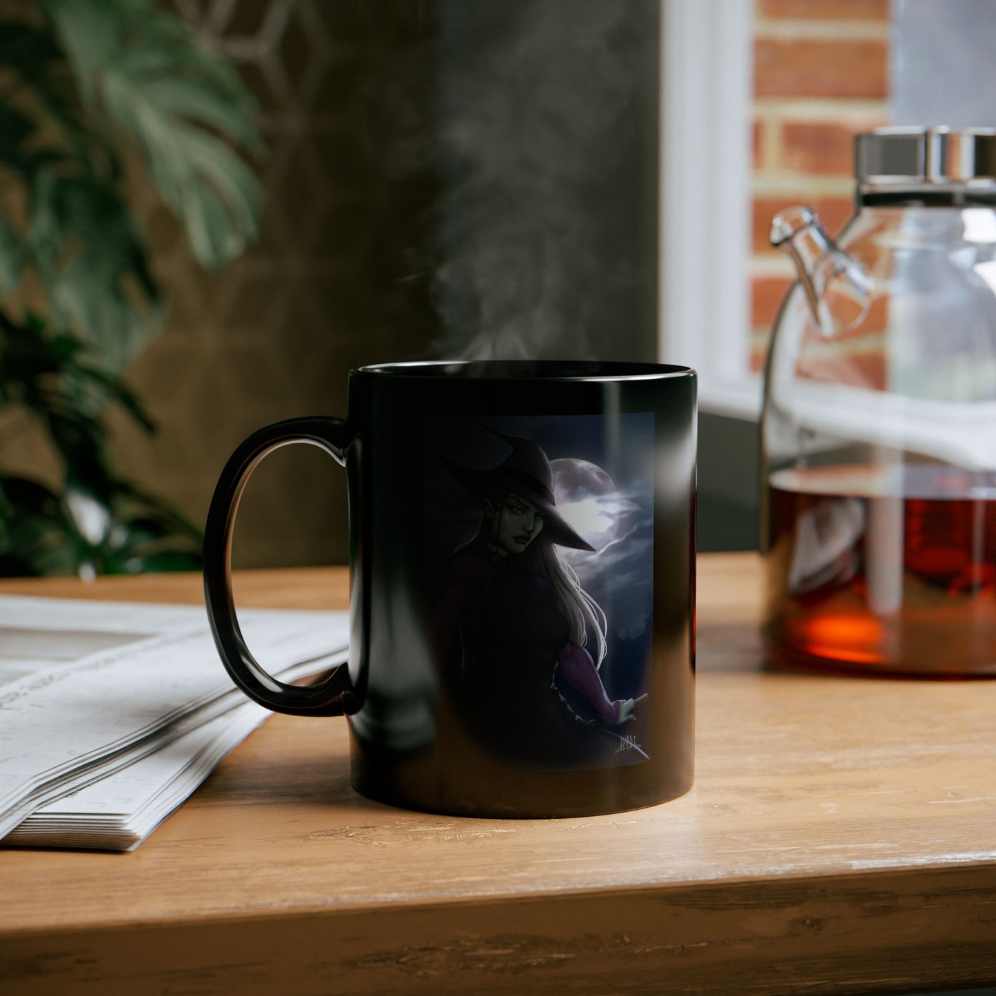 ChadwickArt La Sorcière Ceramic Mug 11oz