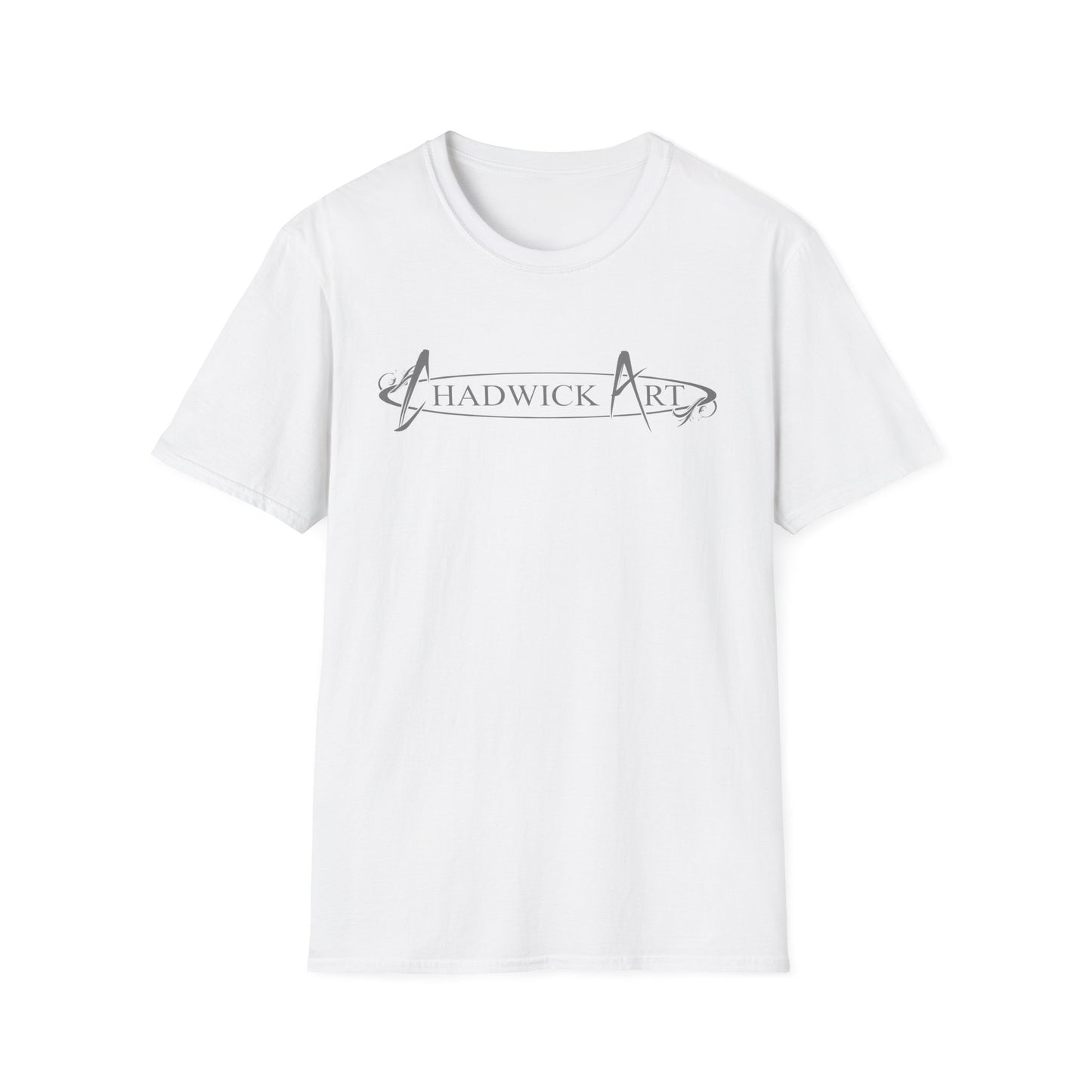 ChadwickArt Gray Logo Unisex Softstyle T-Shirt