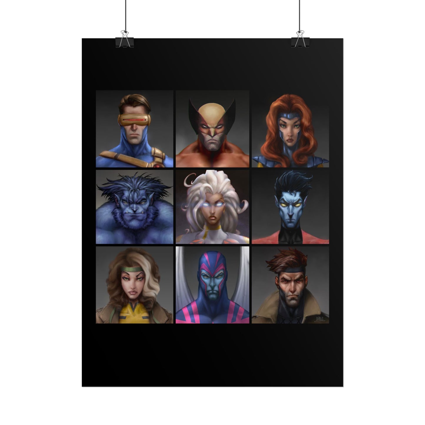 ChadwickArt XM Matte Paper Poster (square)