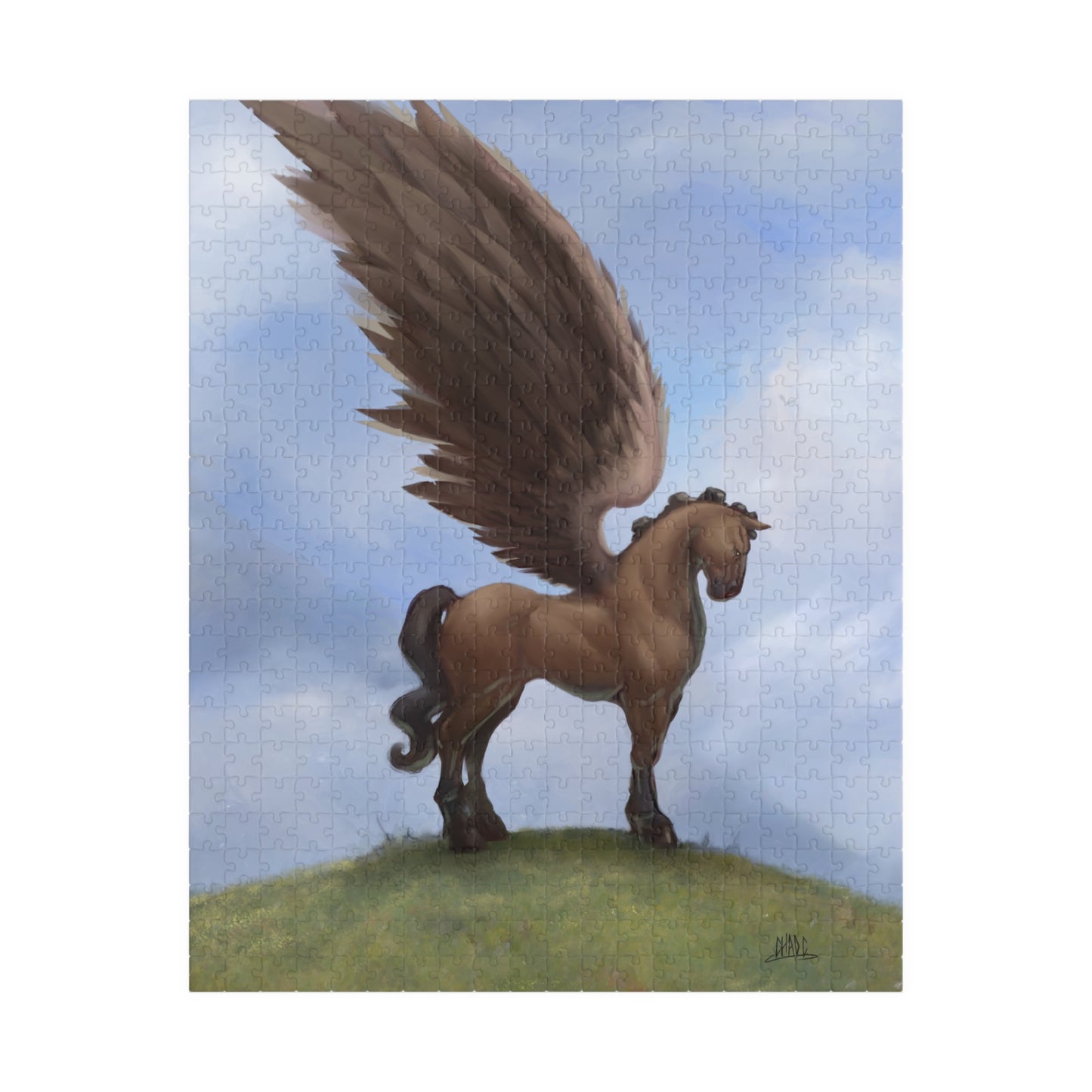 ChadwickArt Pegasus Puzzle (110, 252, 500, 1014-piece)