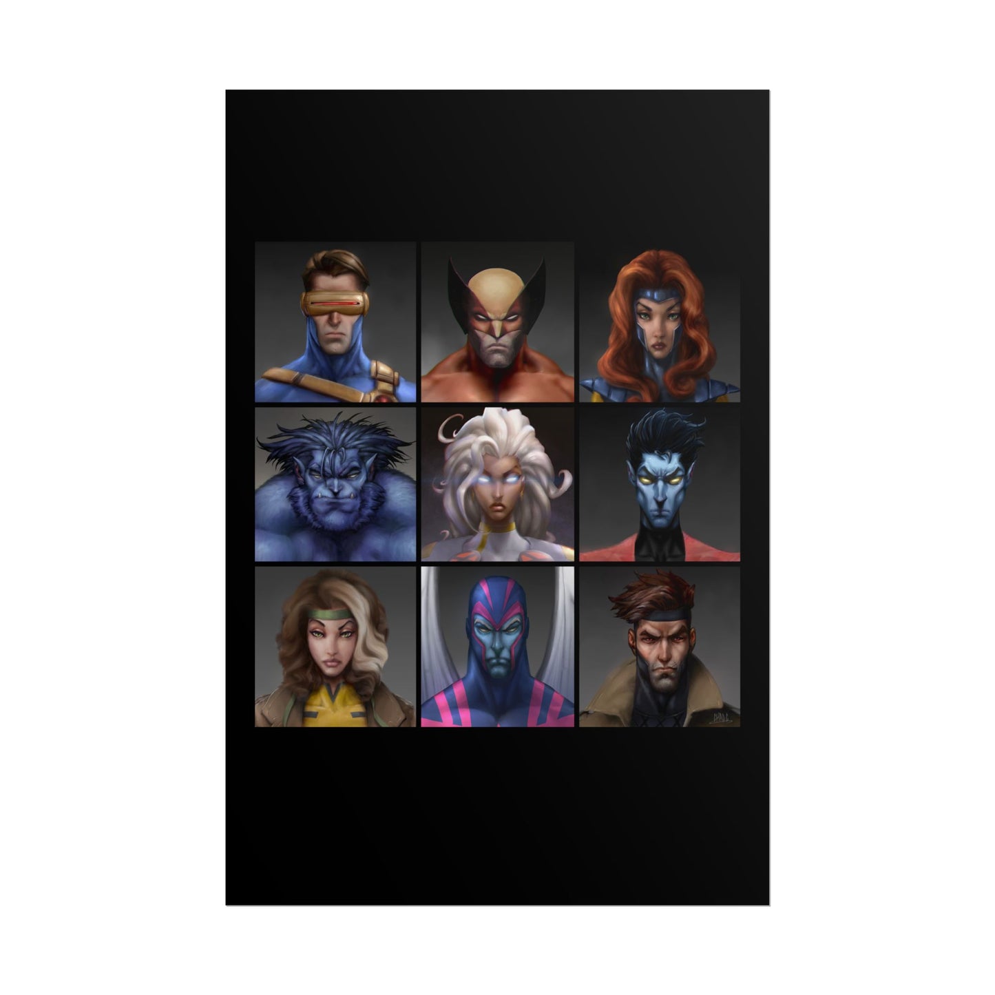 ChadwickArt XM Matte Paper Poster (square)