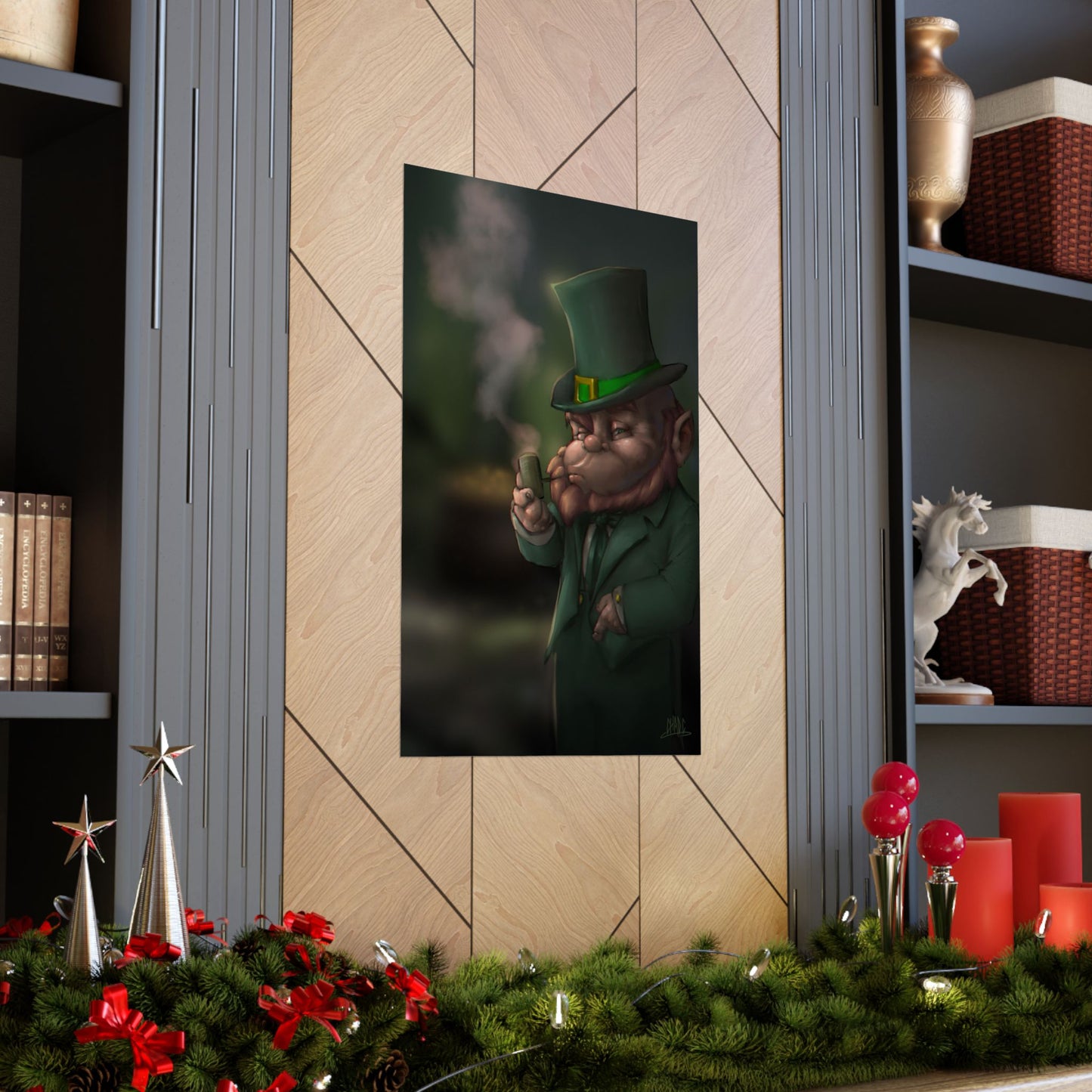 ChadwickArt Leprechaun Hollow Premium Matte Vertical Posters