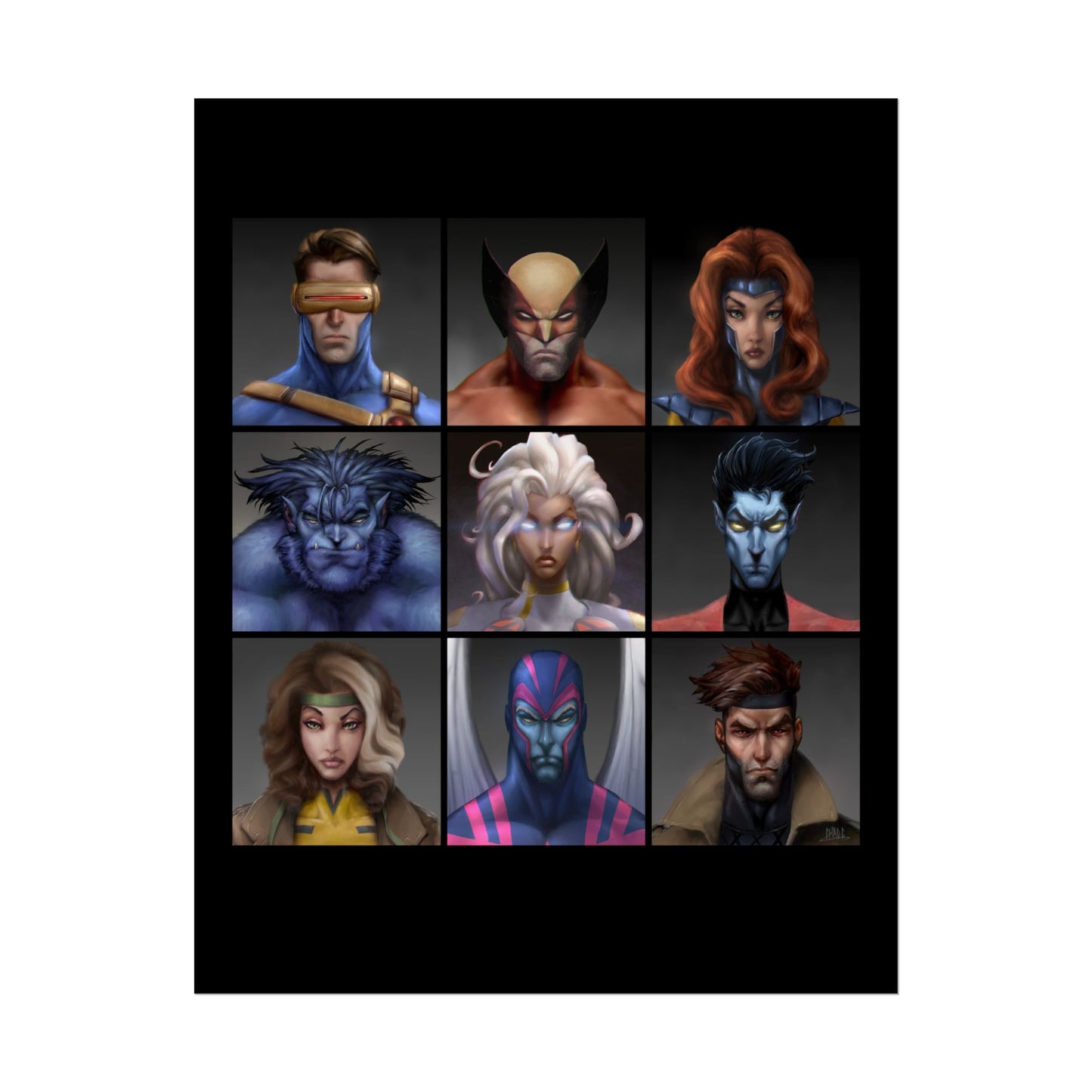 ChadwickArt XM Matte Paper Poster (square)