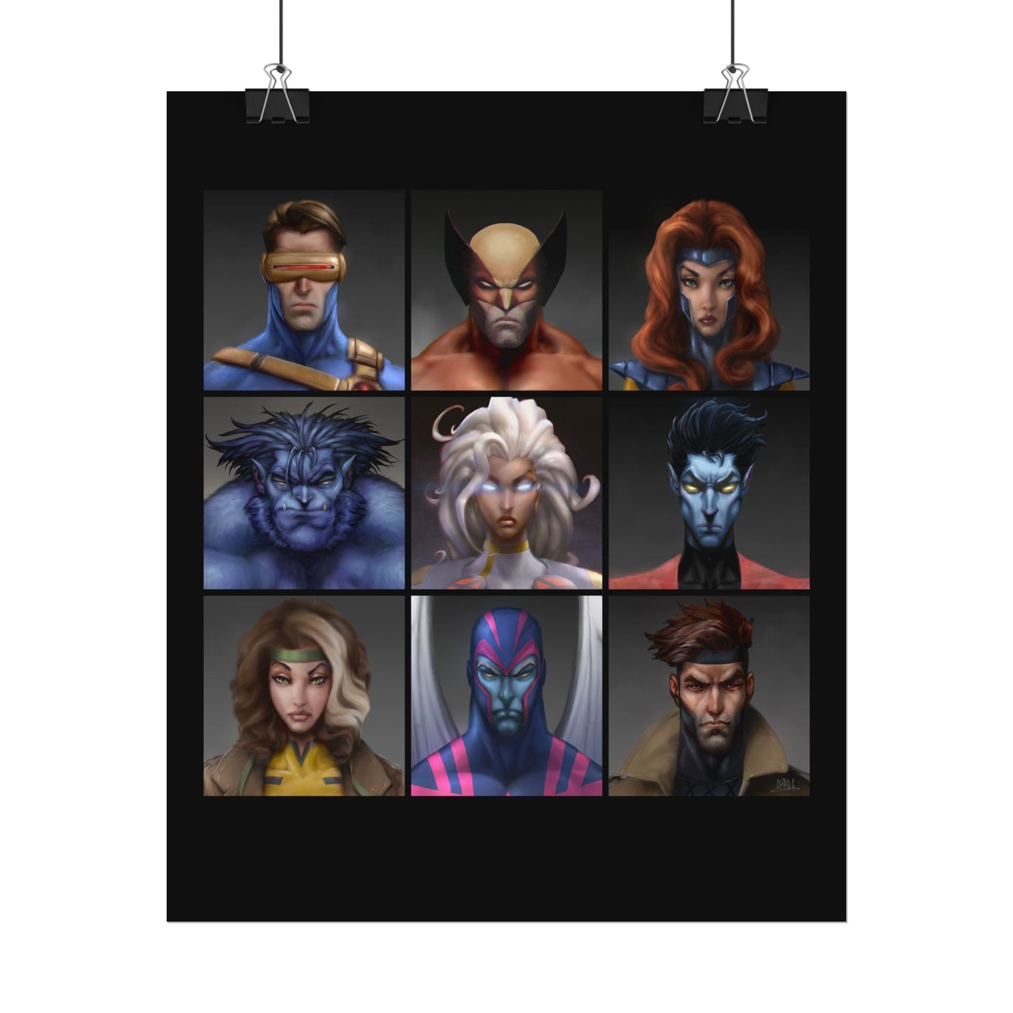 ChadwickArt XM Matte Paper Poster (square)