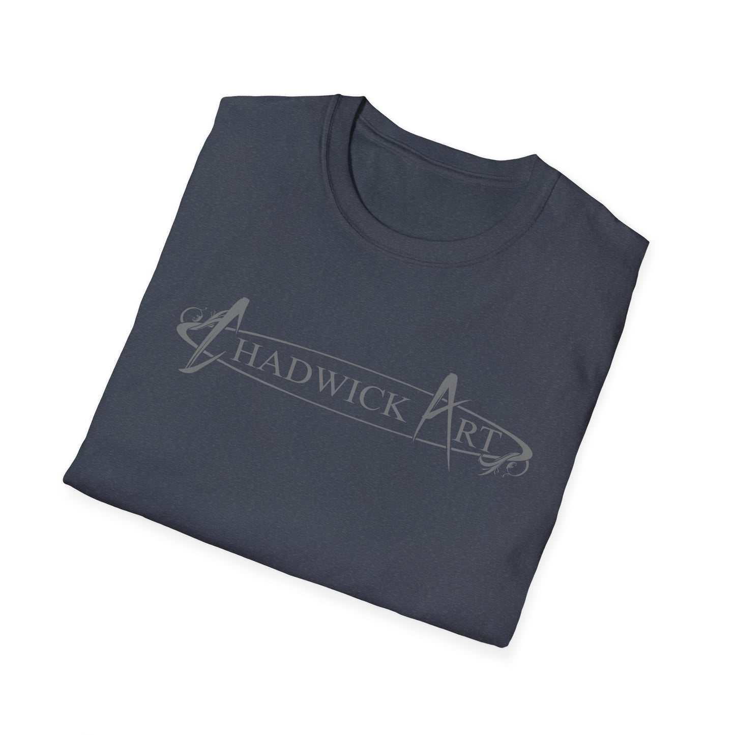 ChadwickArt Gray Logo Unisex Softstyle T-Shirt