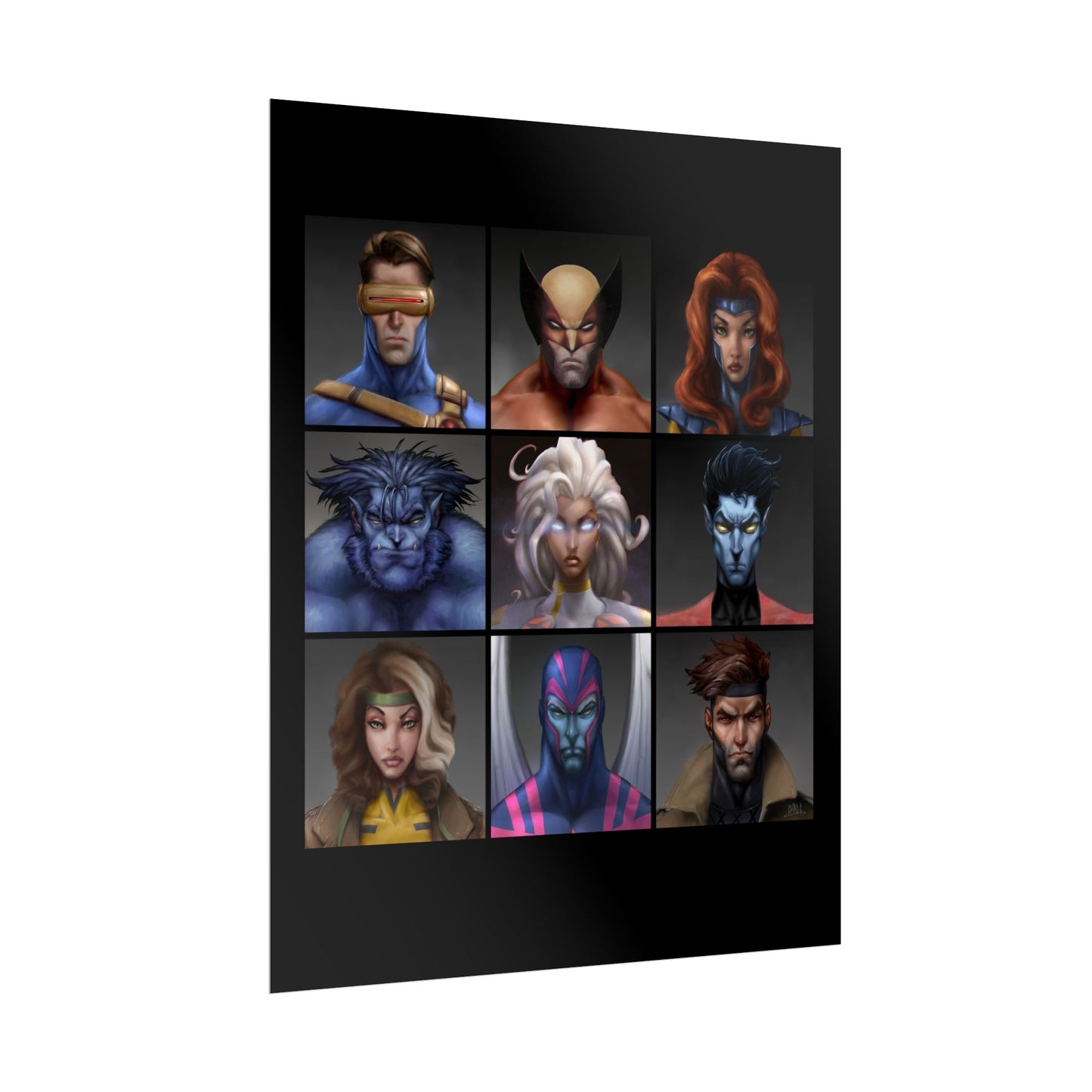 ChadwickArt XM Matte Paper Poster (square)