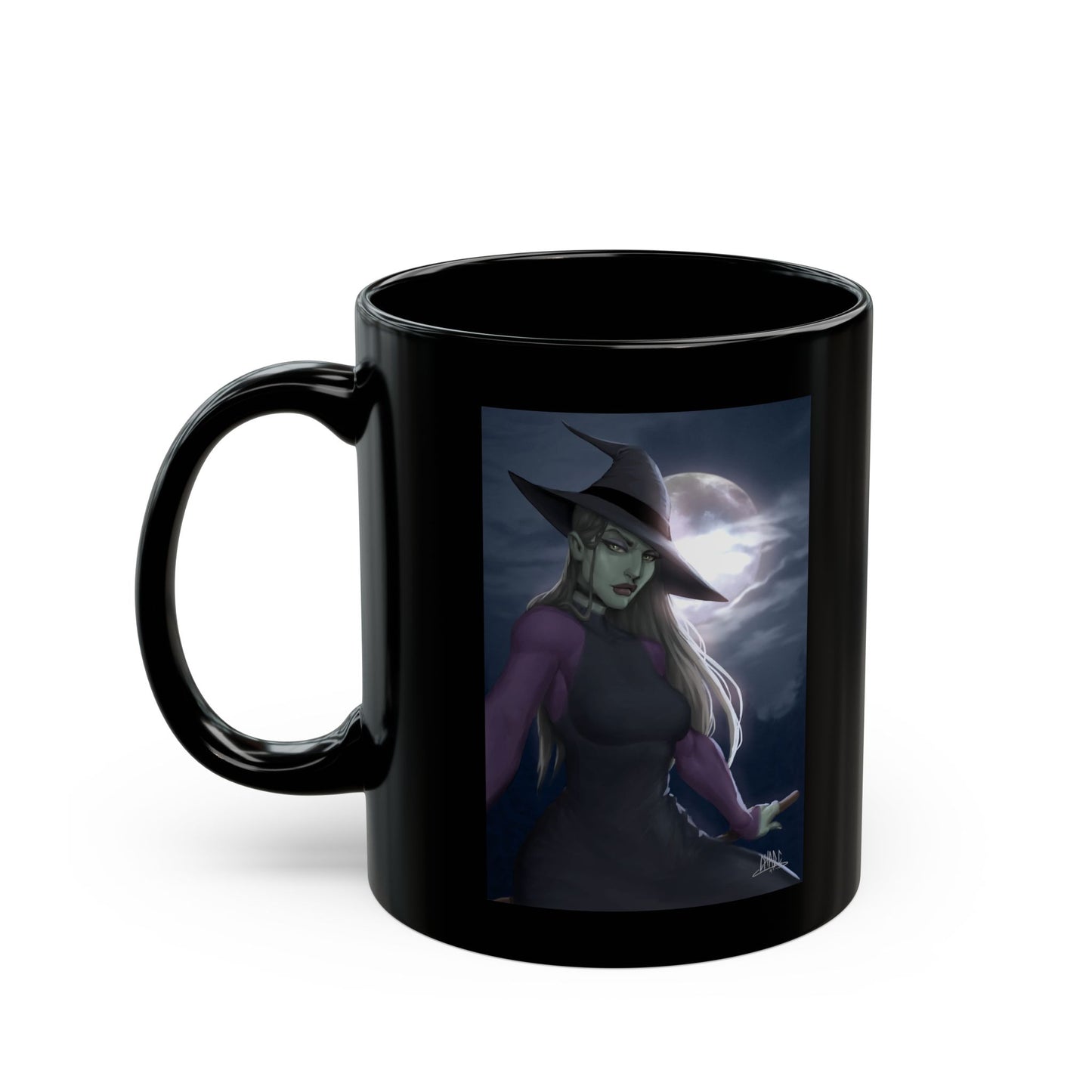 ChadwickArt La Sorcière Ceramic Mug 11oz