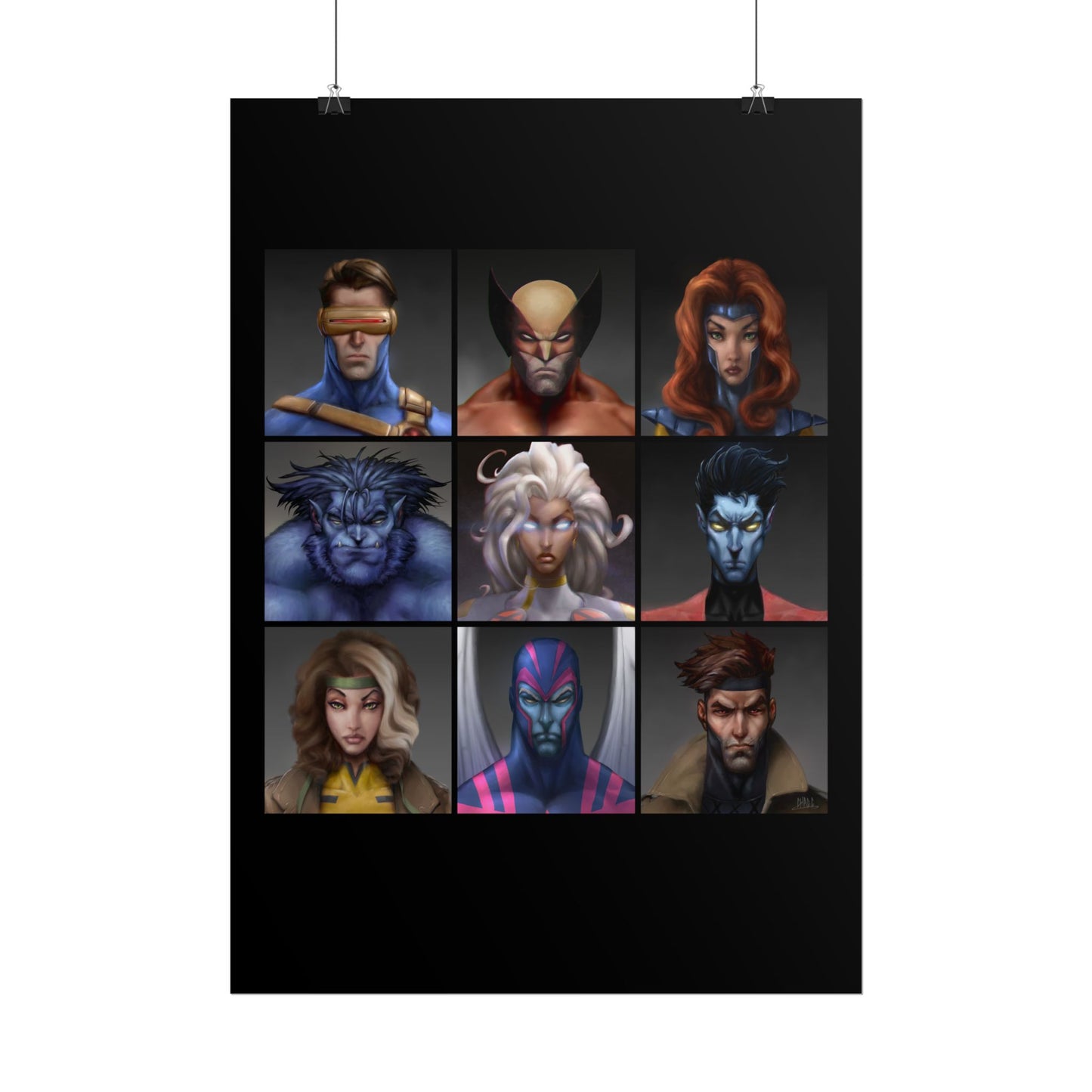 ChadwickArt XM Matte Paper Poster (square)