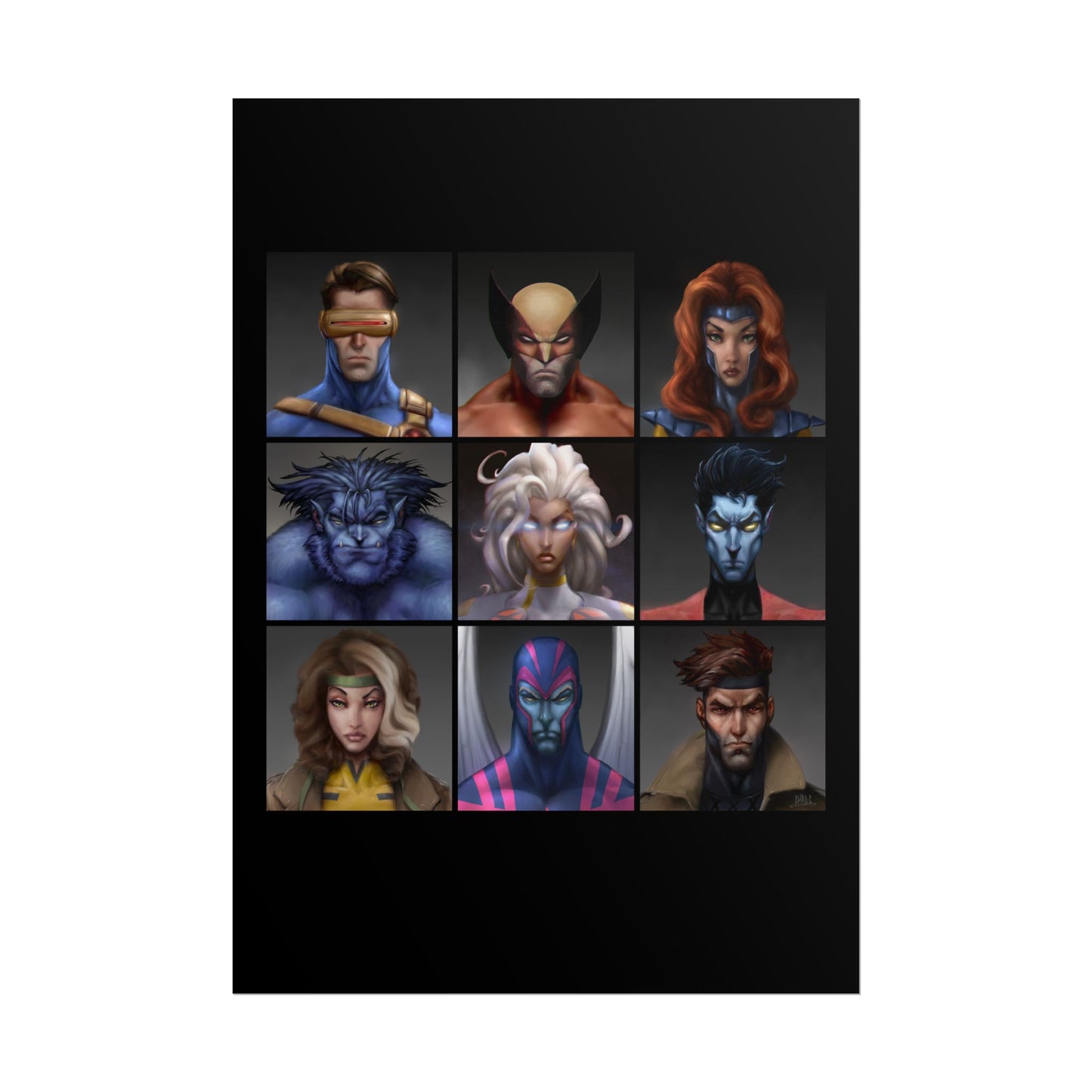 ChadwickArt XM Matte Paper Poster (square)