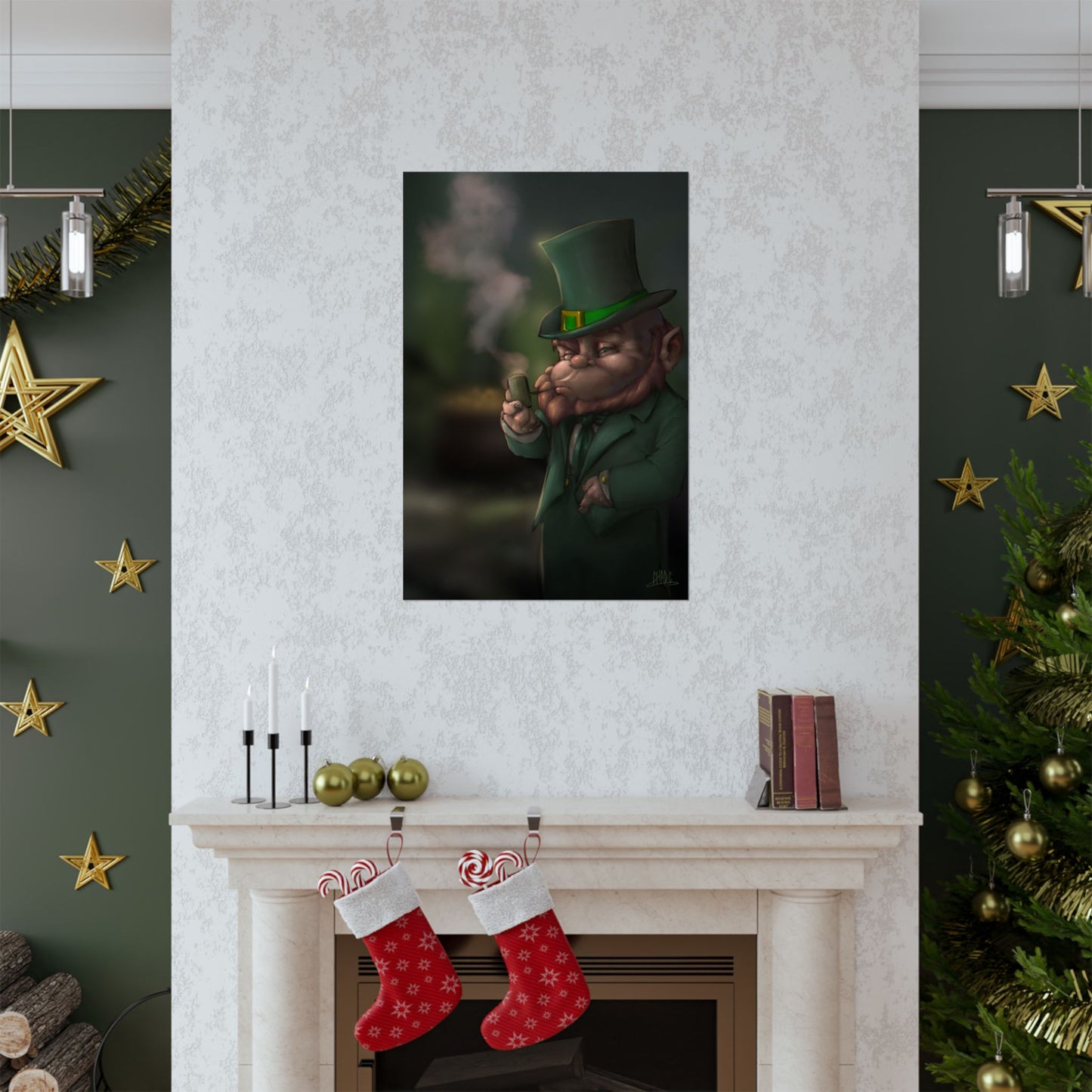 ChadwickArt Leprechaun Hollow Premium Matte Vertical Posters