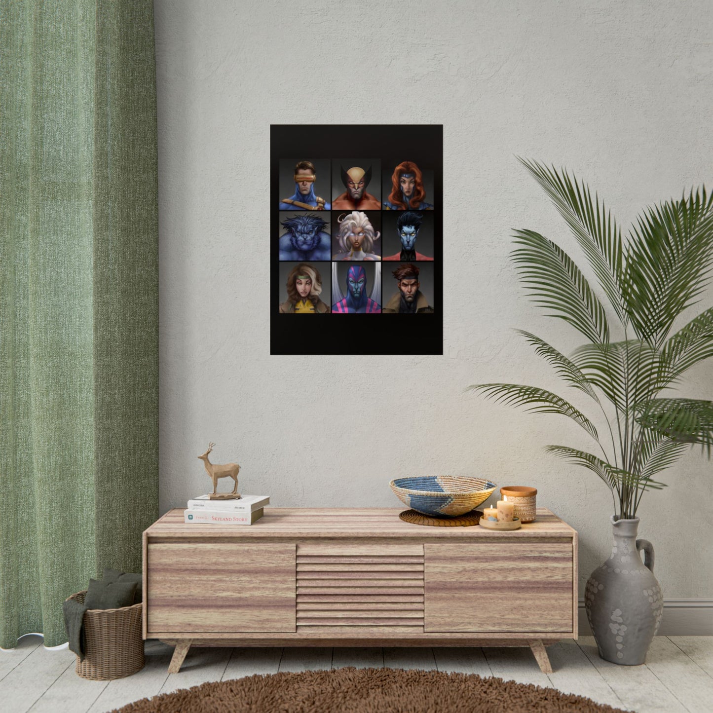 ChadwickArt XM Matte Paper Poster (square)