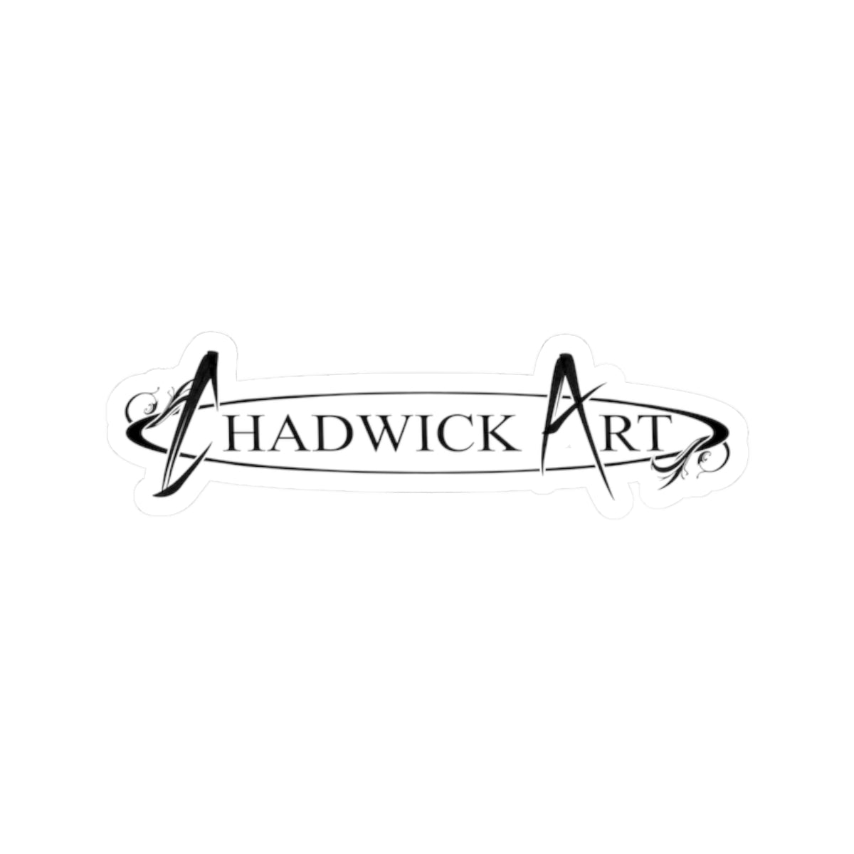 ChadwickArt Logo Kiss-Cut Stickers