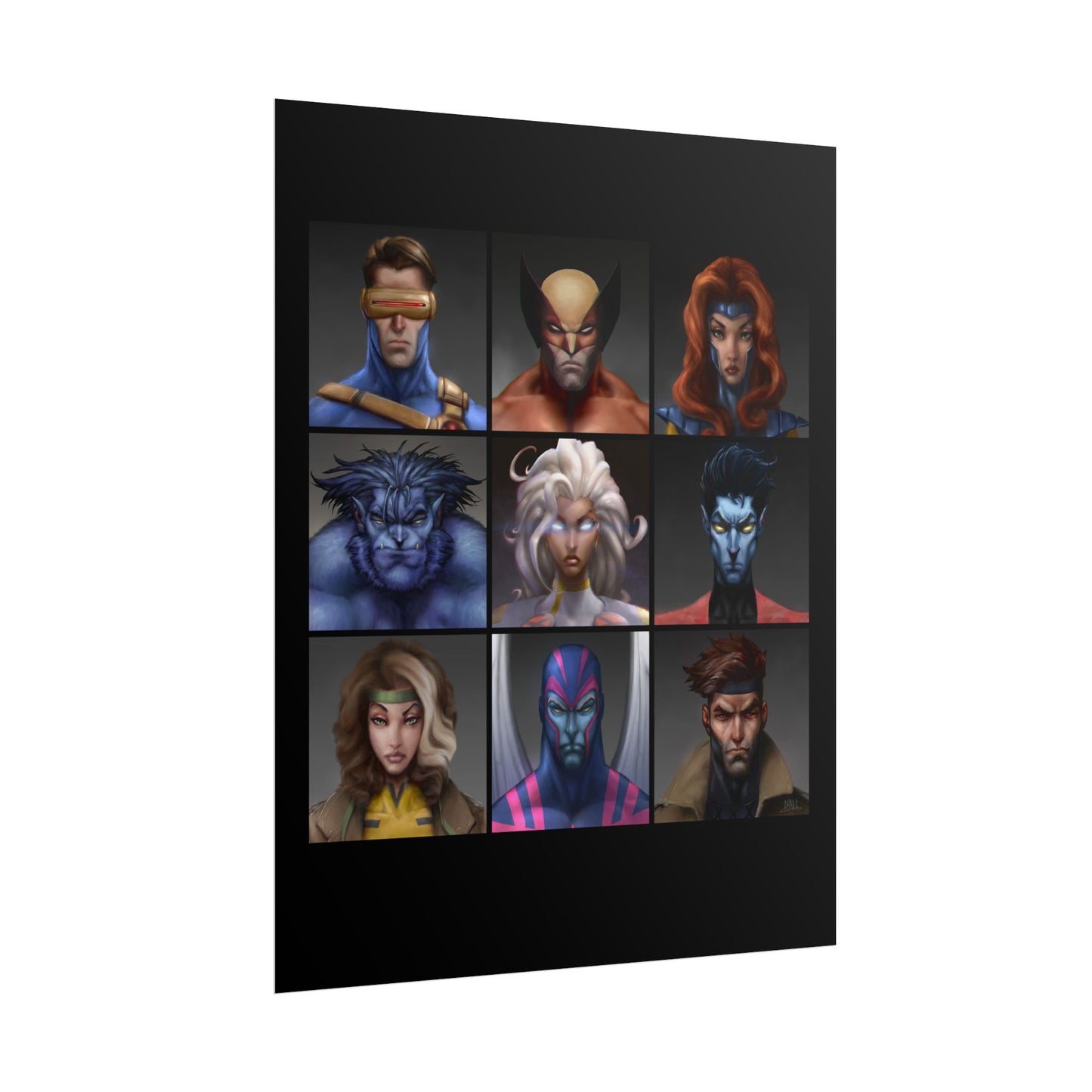 ChadwickArt XM Matte Paper Poster (square)