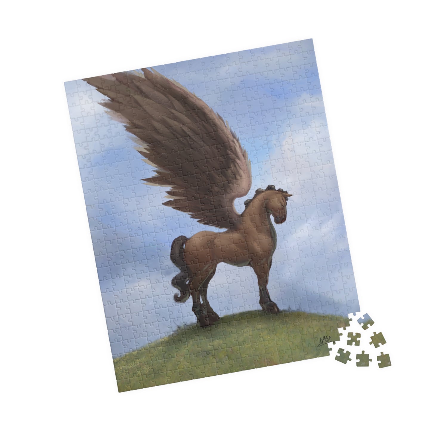 ChadwickArt Pegasus Puzzle (110, 252, 500, 1014-piece)
