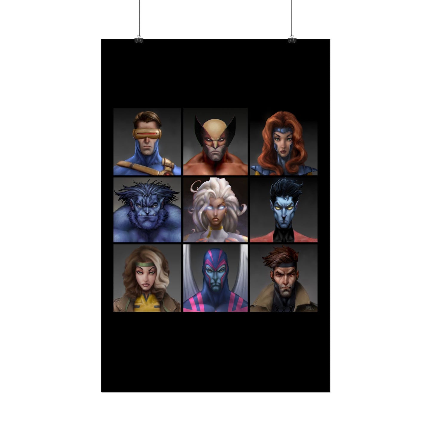 ChadwickArt XM Matte Paper Poster (square)