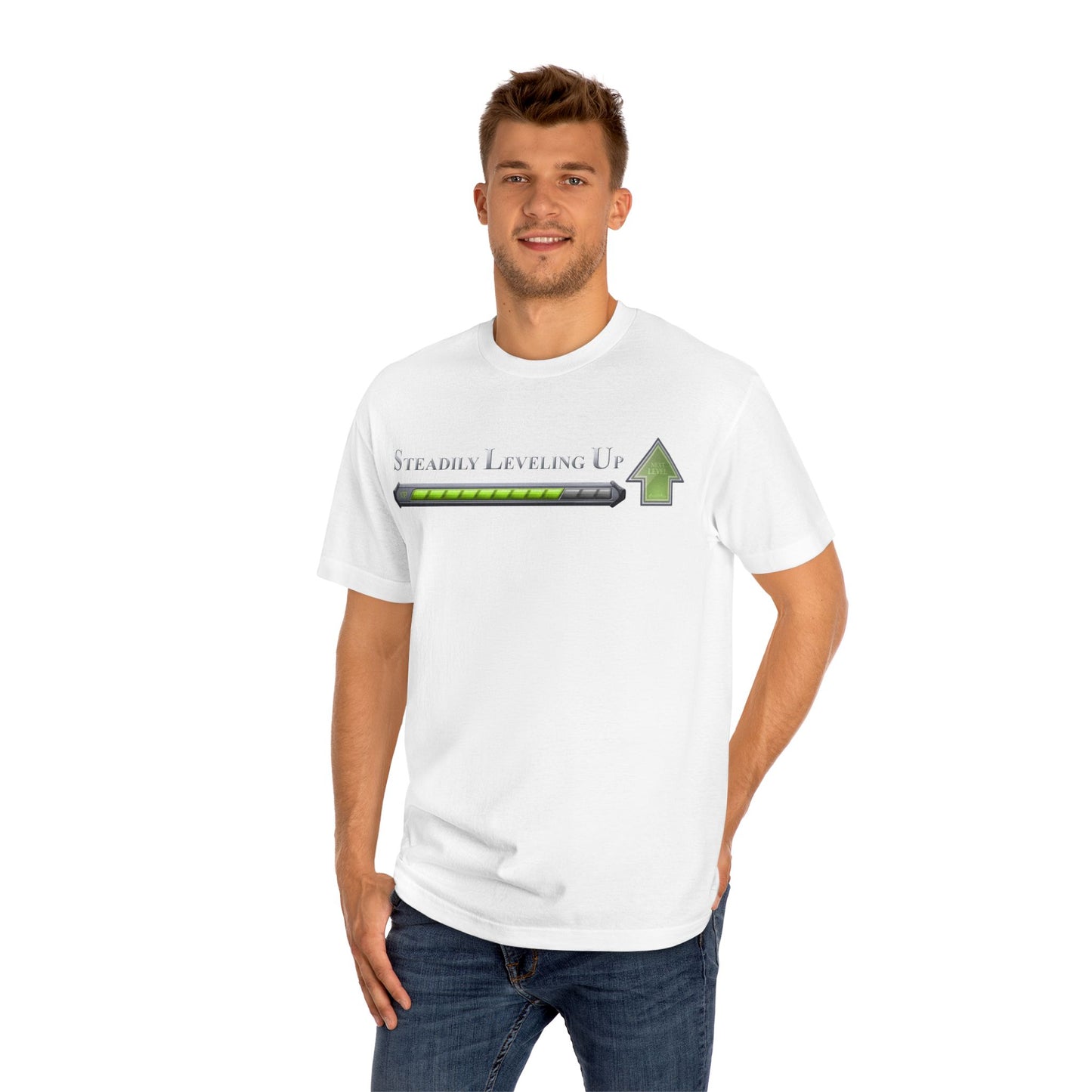ChadwickArt "Steadily Leveling Up" Unisex Classic Tee