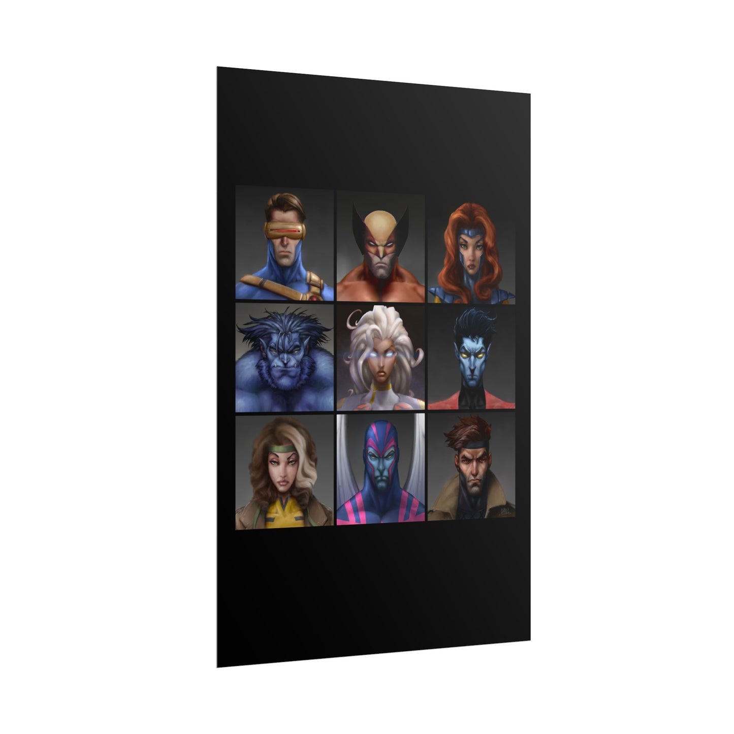 ChadwickArt XM Matte Paper Poster (square)