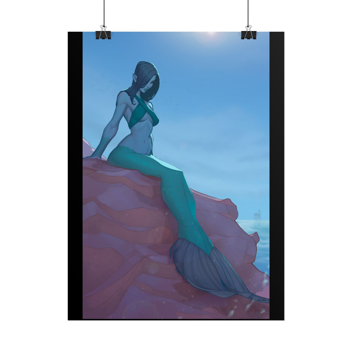 ChadwickArt Mermaid 02 - Rolled Posters