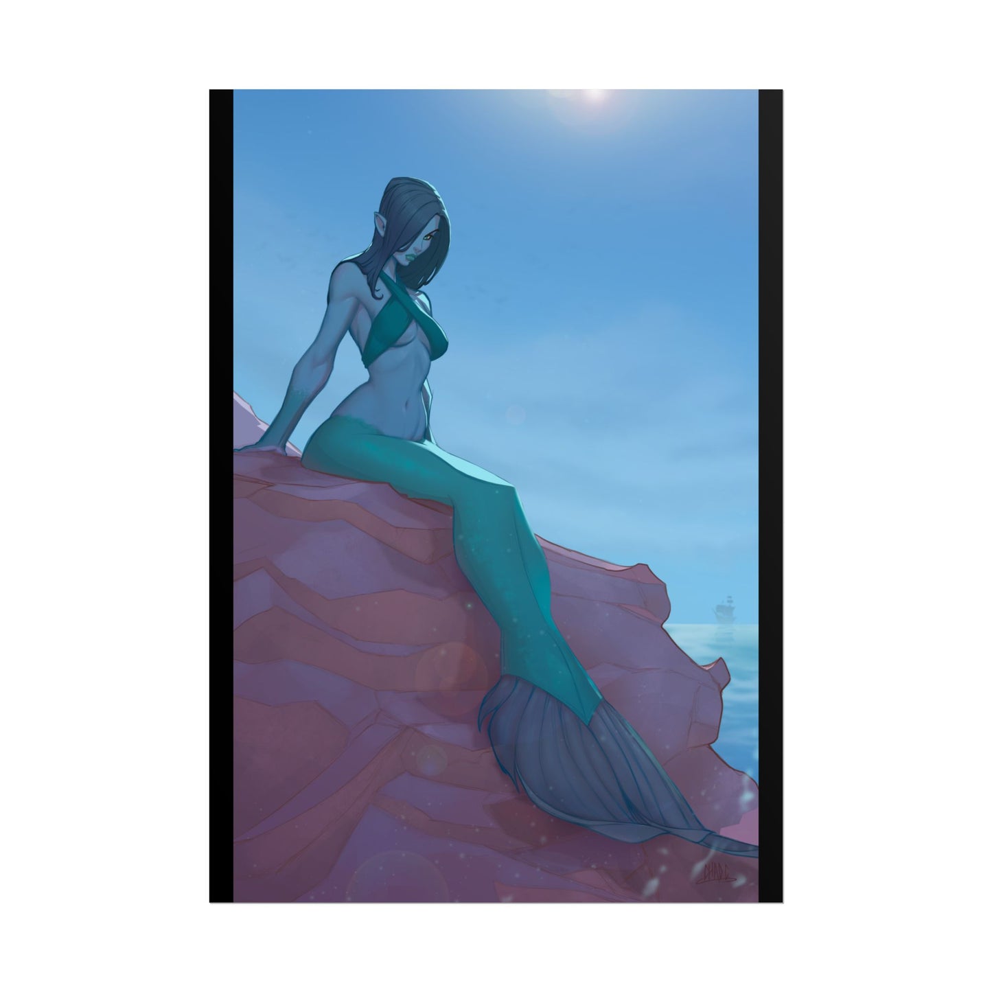 ChadwickArt Mermaid 02 - Rolled Posters