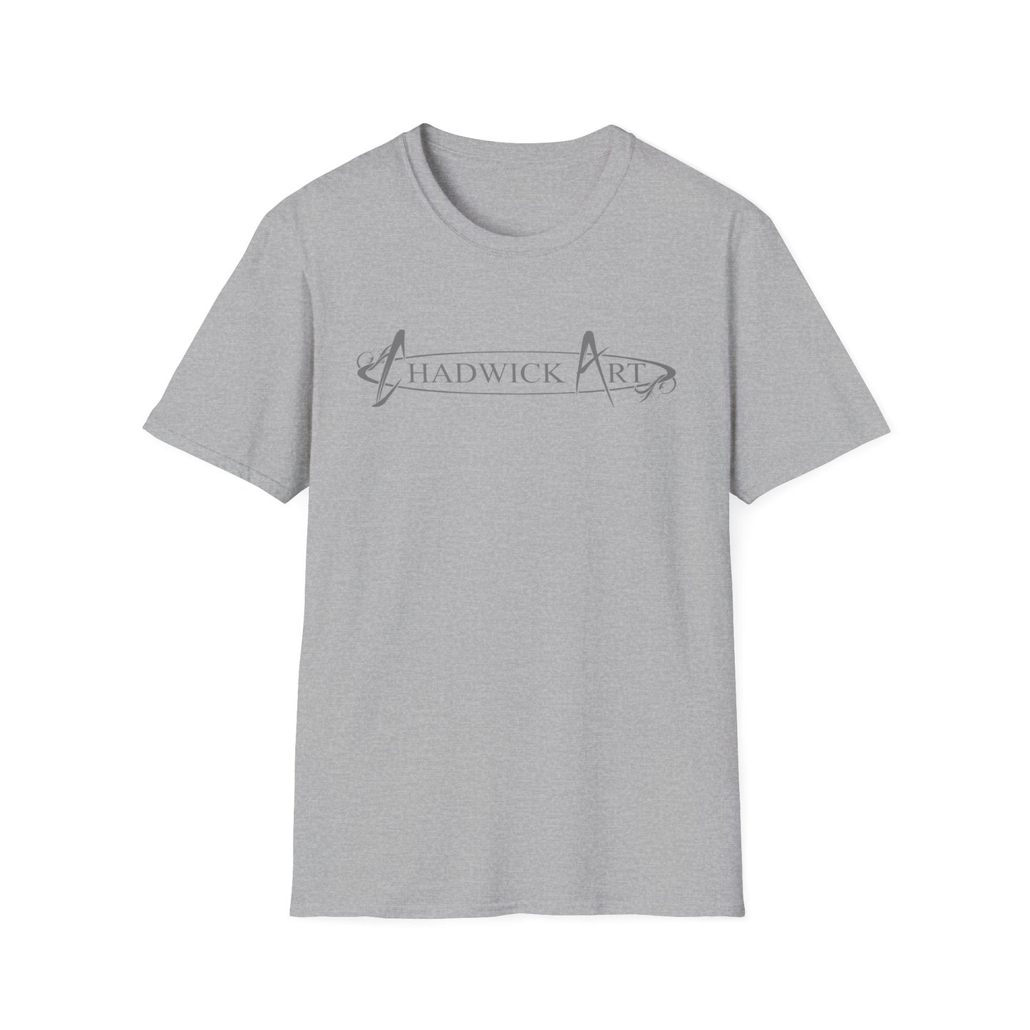 ChadwickArt Gray Logo Unisex Softstyle T-Shirt