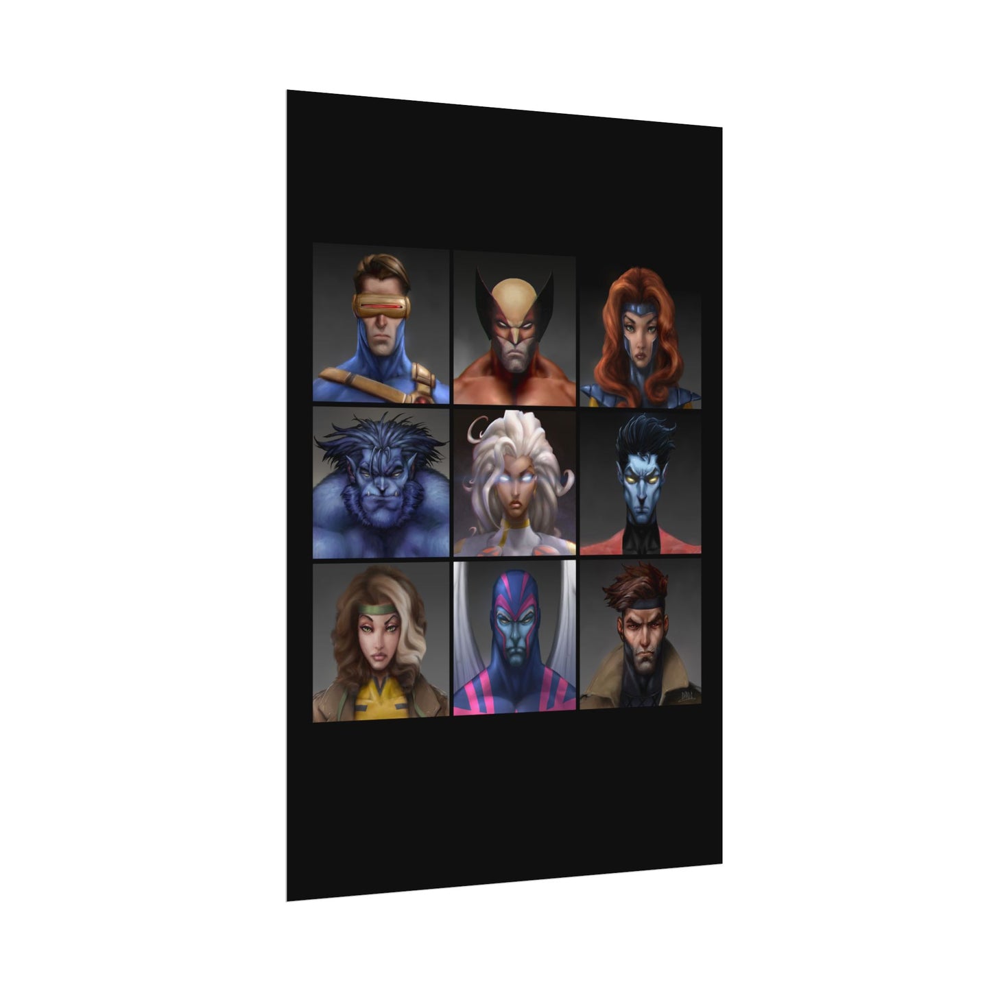 ChadwickArt XM Matte Paper Poster (square)