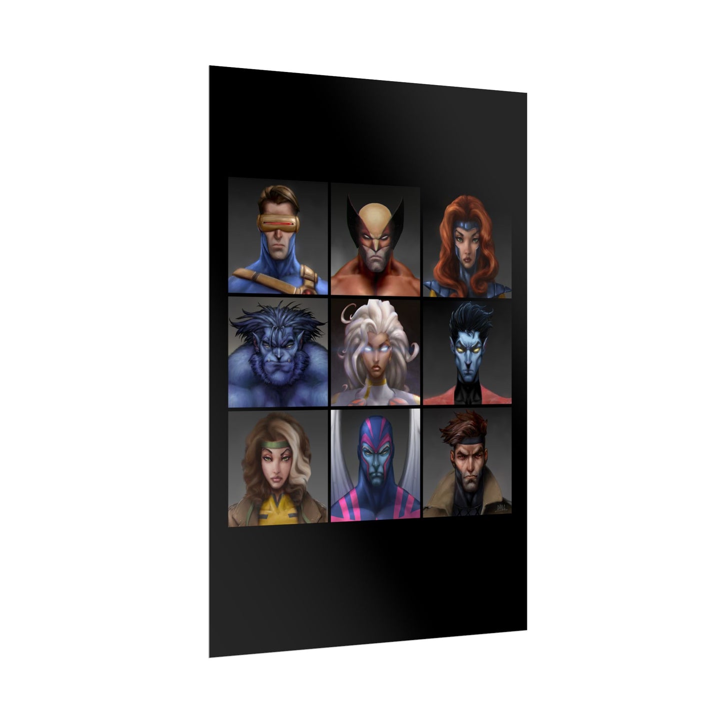 ChadwickArt XM Matte Paper Poster (square)