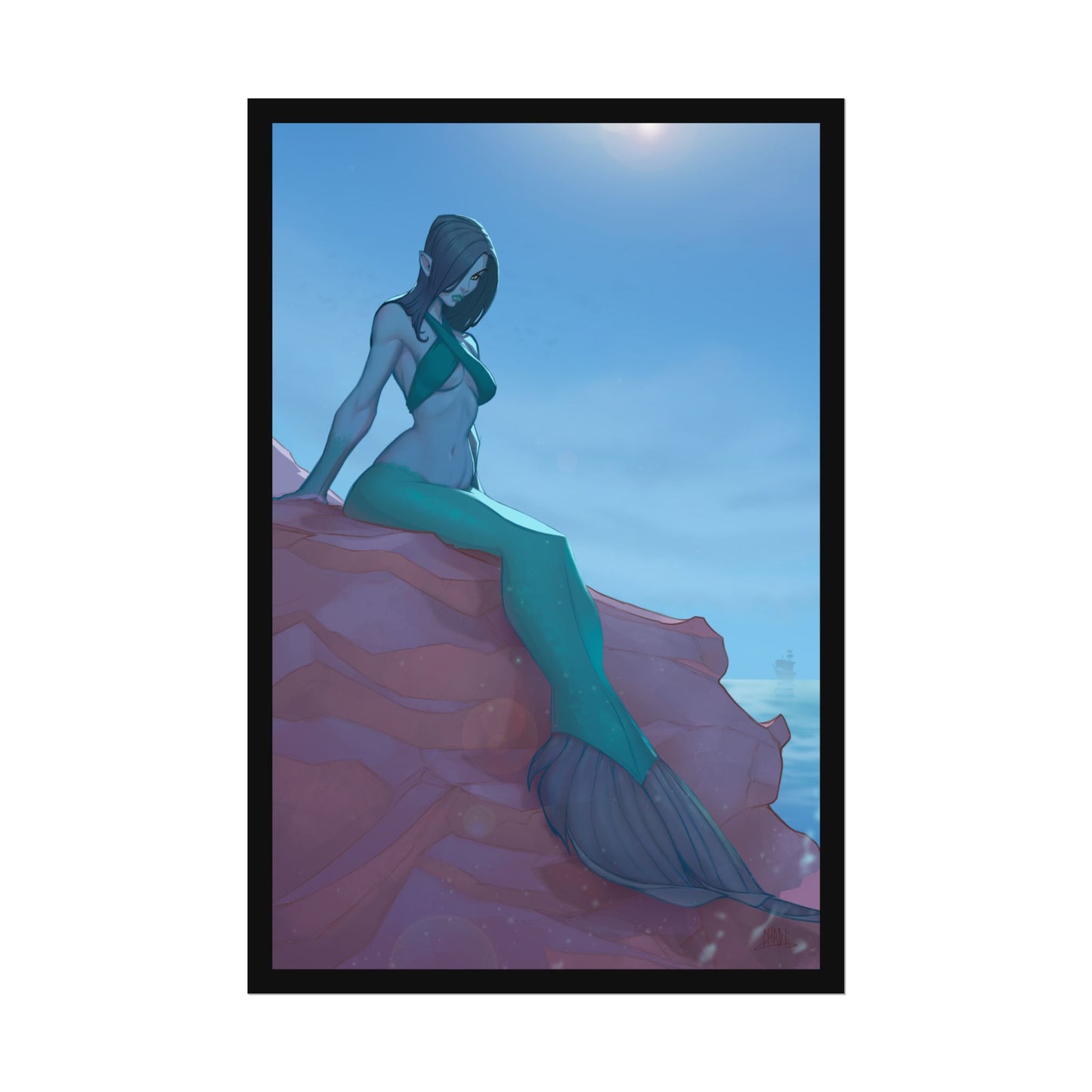 ChadwickArt Mermaid 02 - Rolled Posters