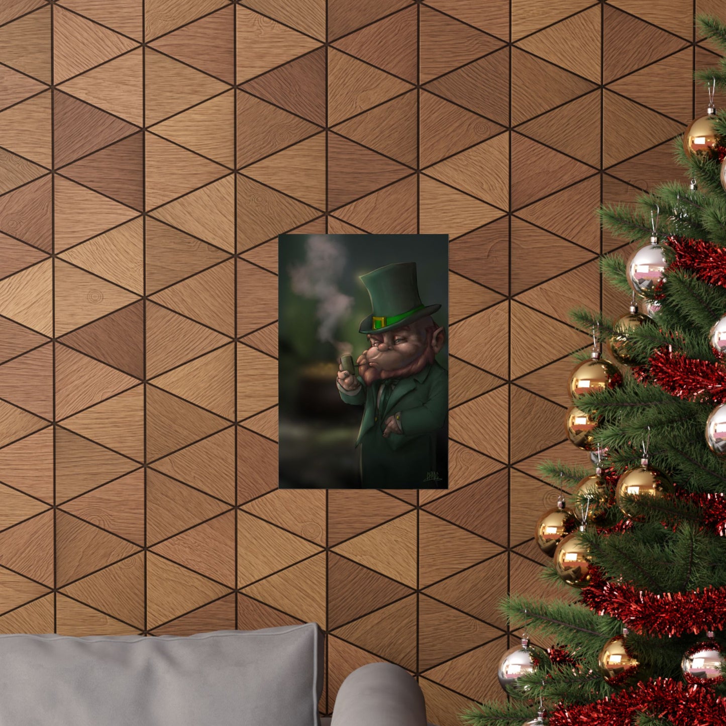 ChadwickArt Leprechaun Hollow Premium Matte Vertical Posters