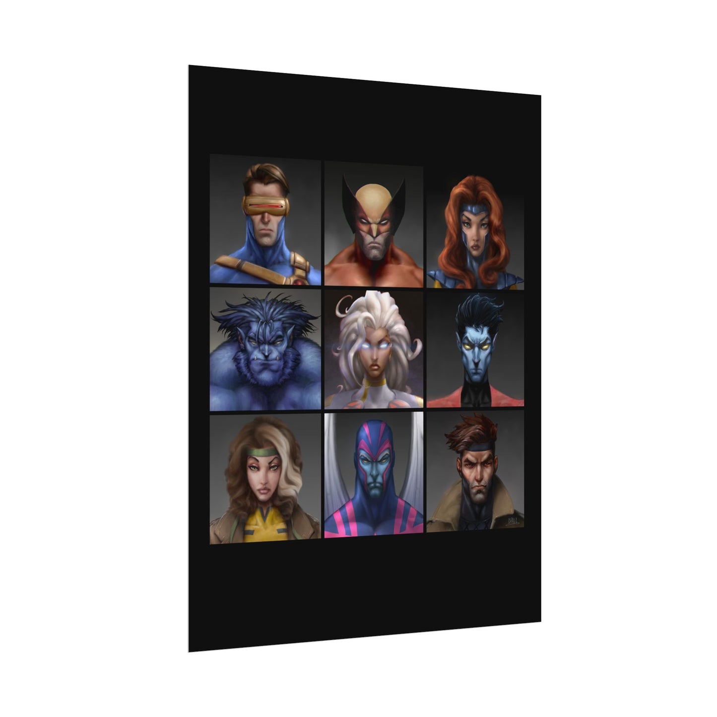 ChadwickArt XM Matte Paper Poster (square)