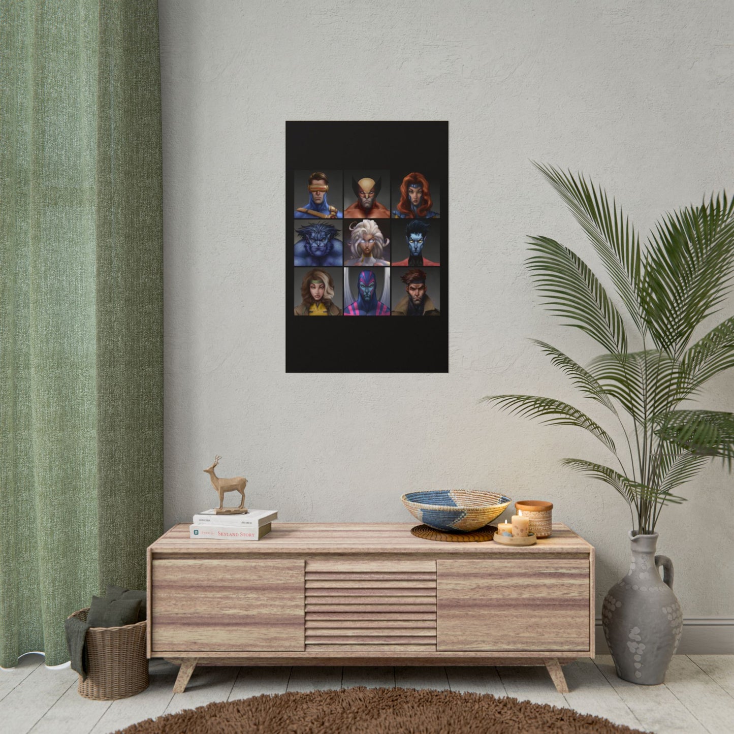 ChadwickArt XM Matte Paper Poster (square)