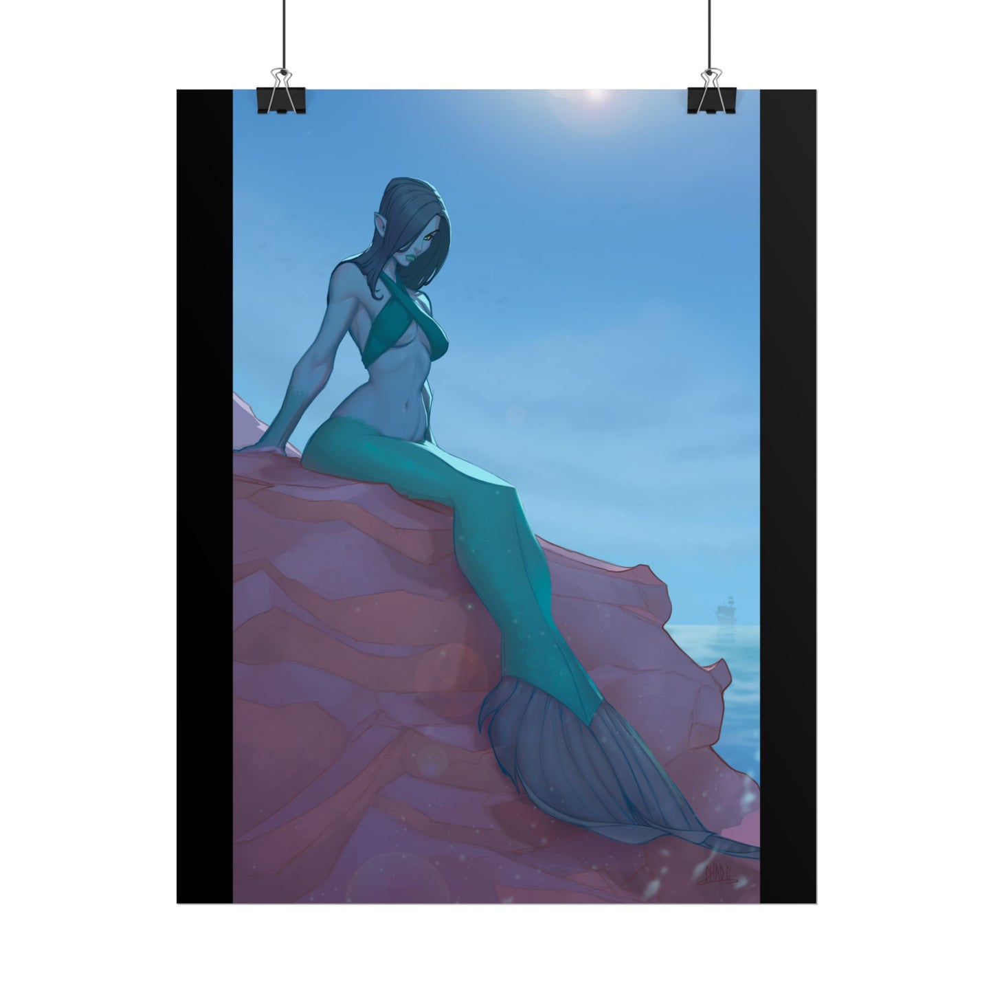 ChadwickArt Mermaid 02 - Rolled Posters