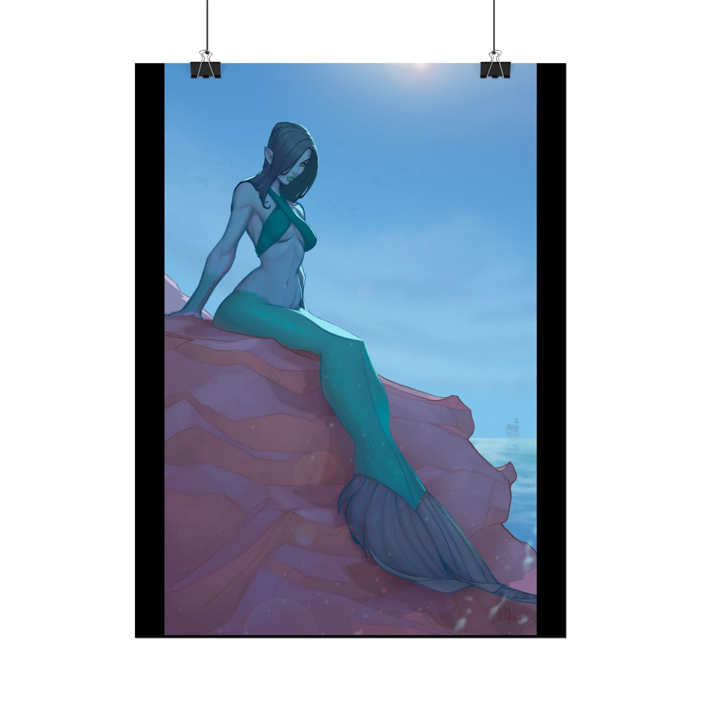 ChadwickArt Mermaid 02 - Rolled Posters