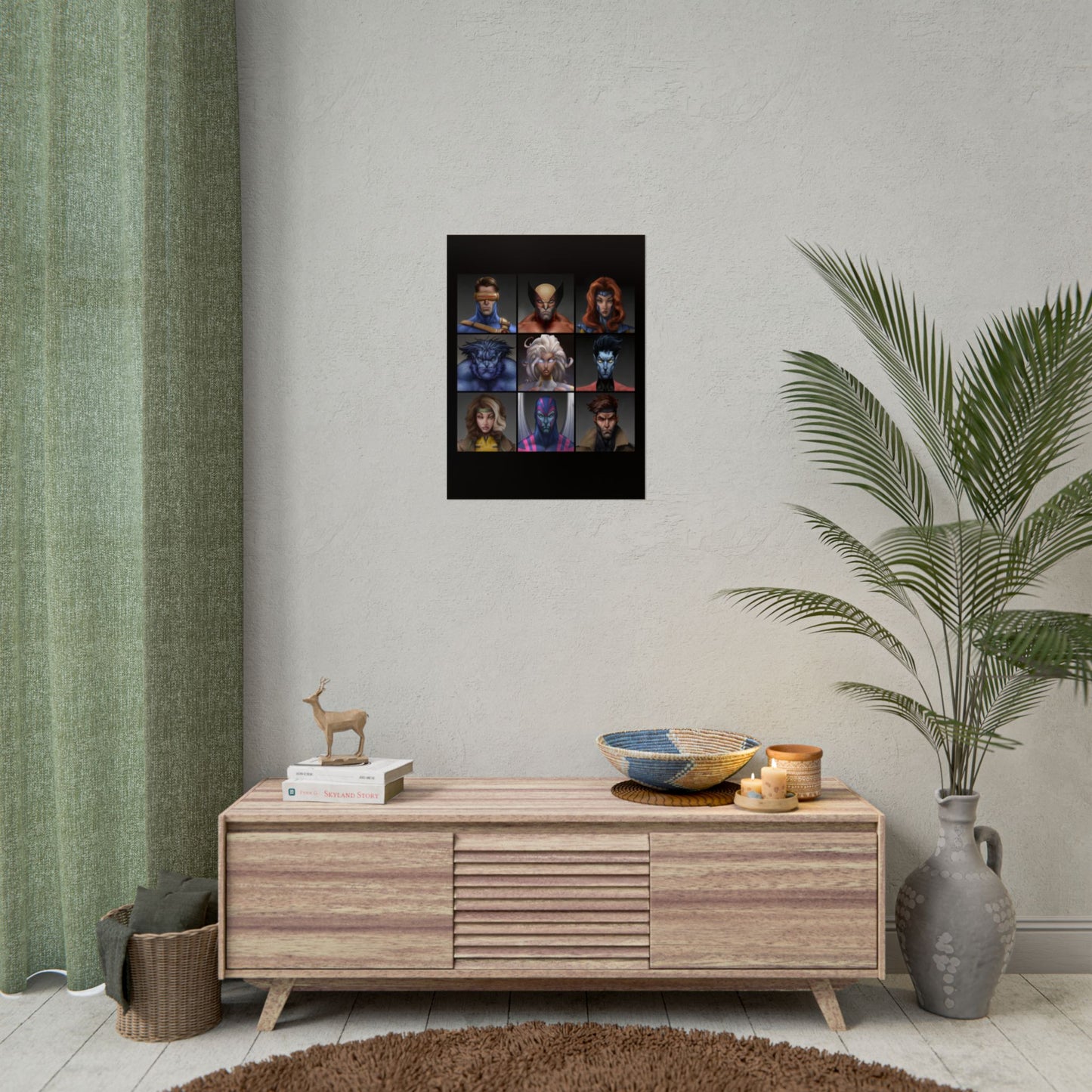 ChadwickArt XM Matte Paper Poster (square)